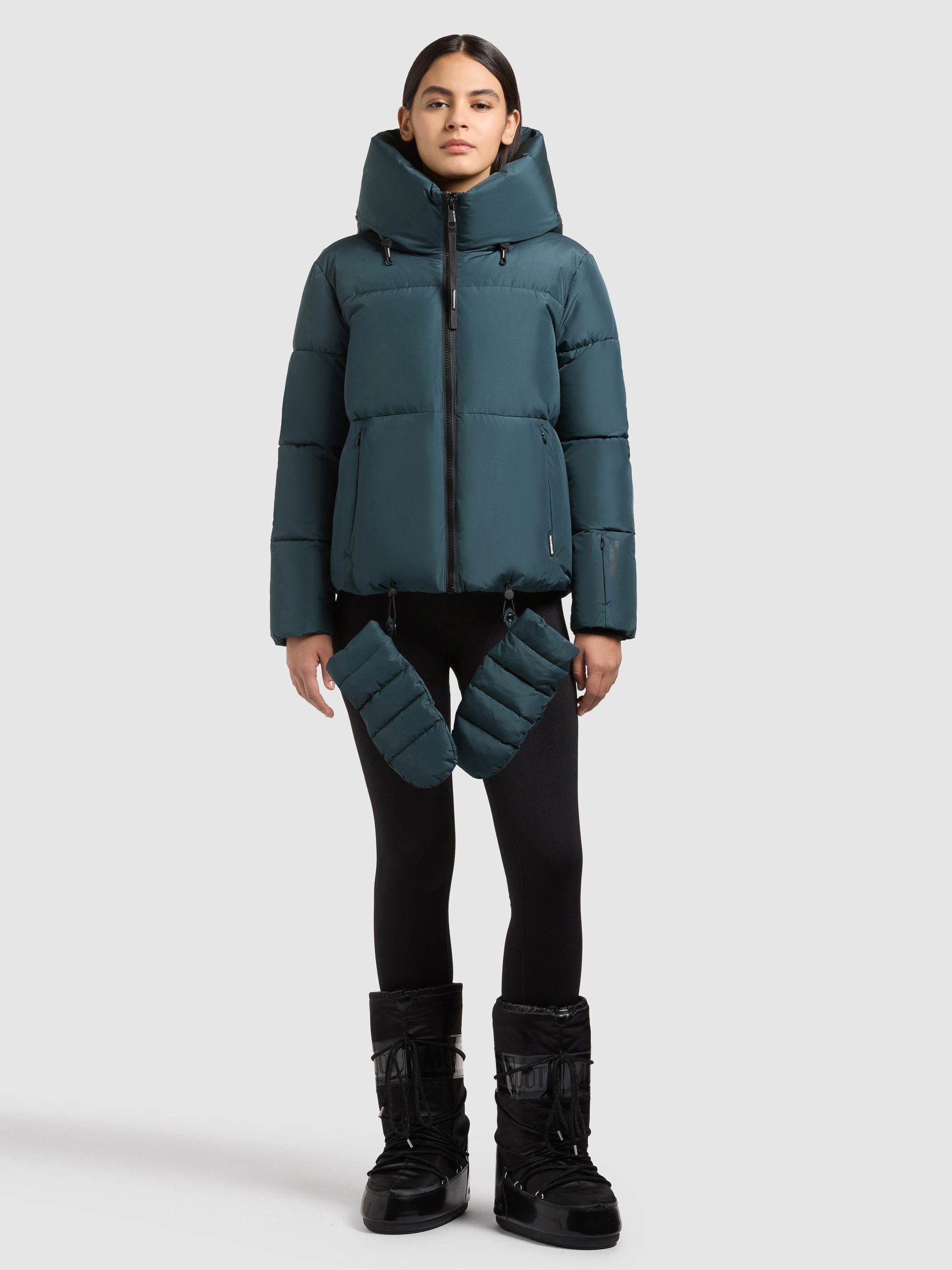 khujo Steppjacke AUDREY2 WITH GLOVES