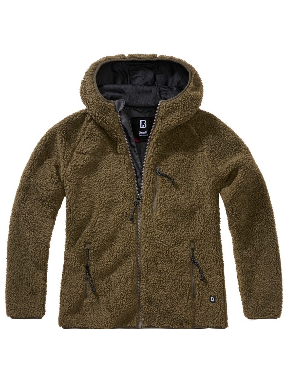 Brandit Fleecejacke Women Teddyfleece Jacket Hooded