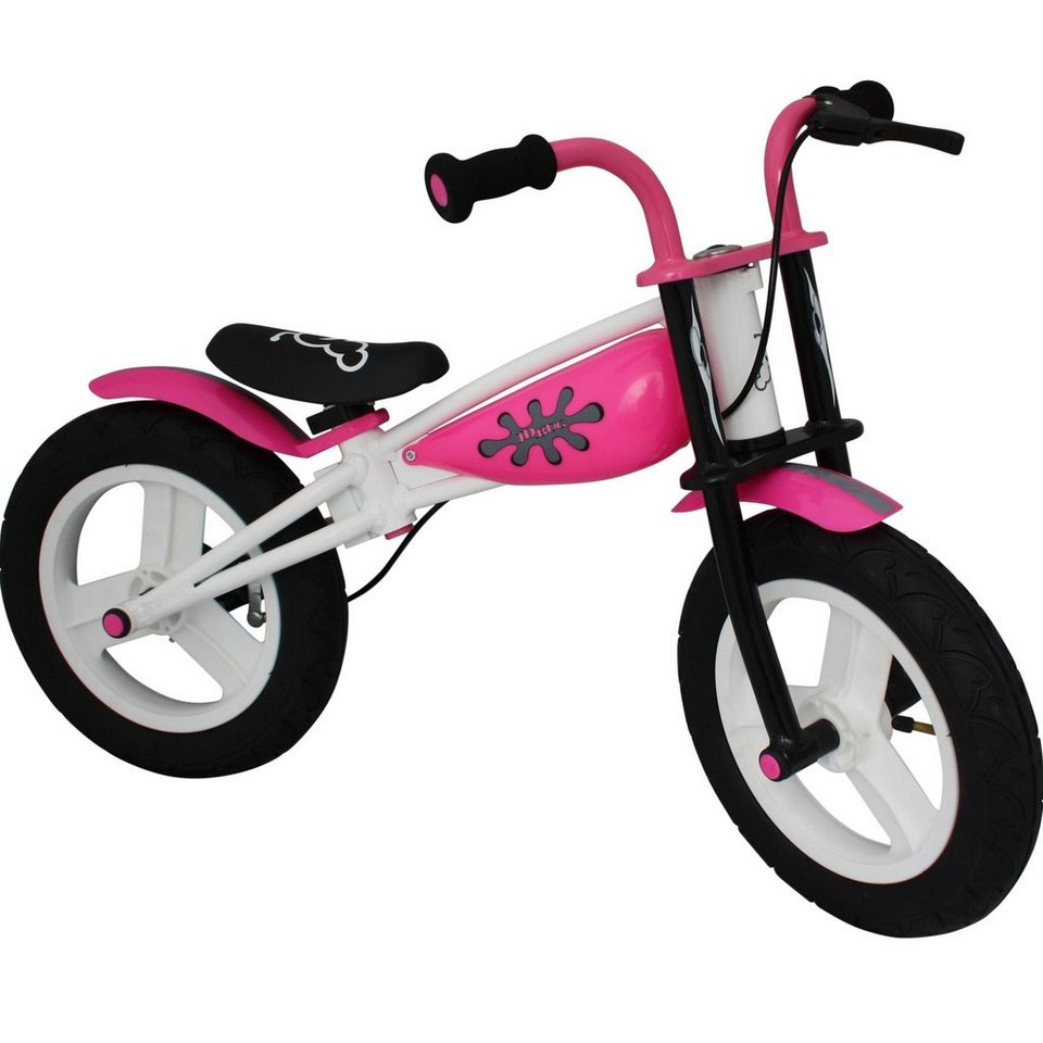 Bachtenkirch Laufrad Kinderlaufrad Pink 12 Zoll, Für Kinder ab 3 Jahre