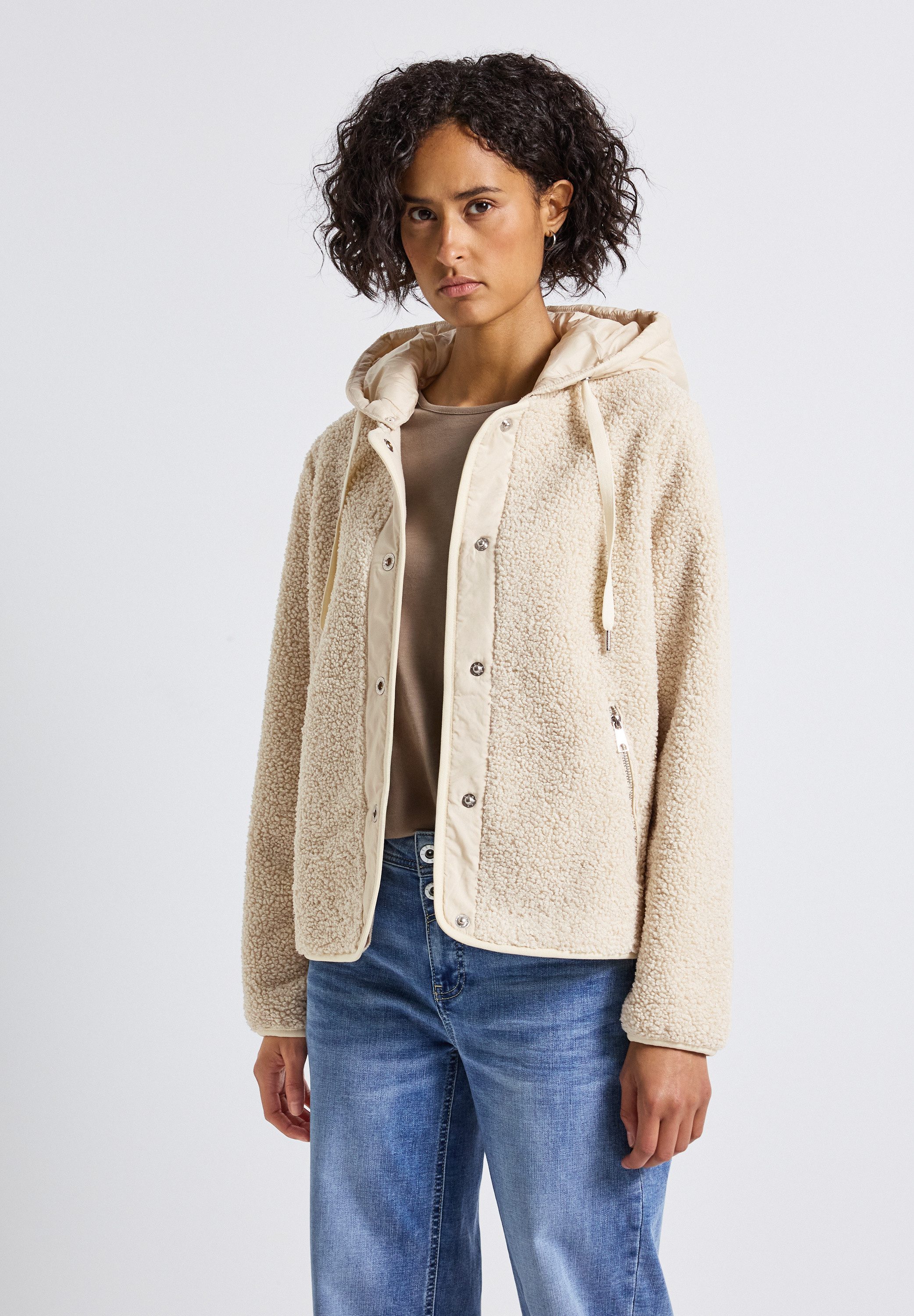 STREET ONE Fellimitatjacke günstig online kaufen