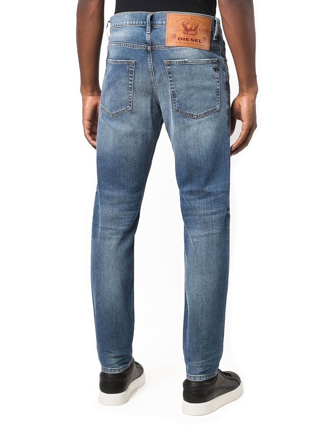 Diesel Tapered-fit-Jeans Regular Hose 09A97 Länge:32 - D-Fining 