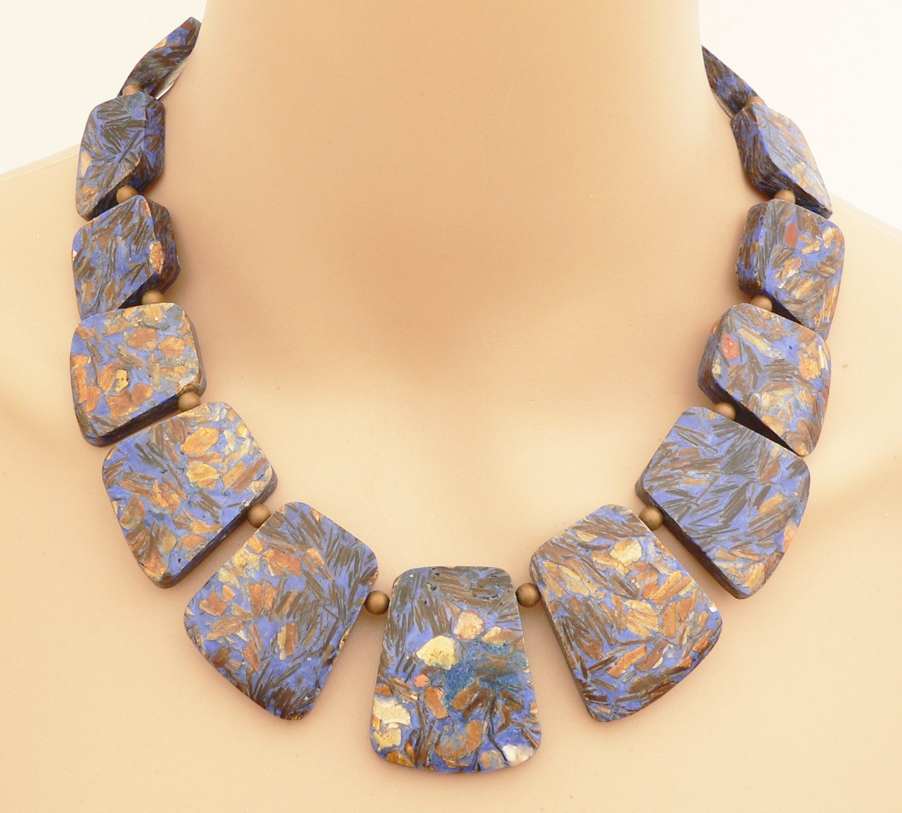 traumschmuck Collier 197b Halskette Statement Edelstein günstig online kaufen