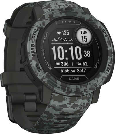 Garmin INSTINCT 2 CAMO EDITION Smartwatch (2,3 cm/0,9 Zoll, Garmin)