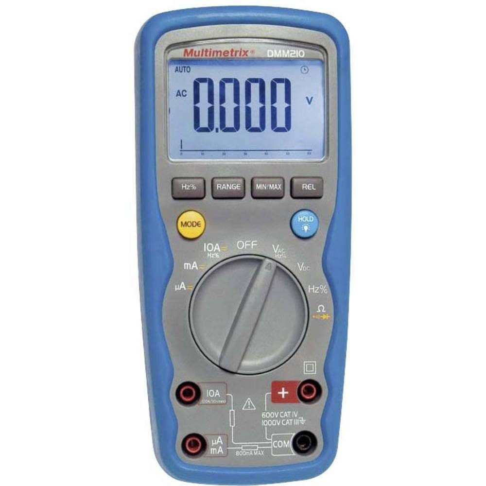 Multimetrix Multimeter Hand-Multimeter, Wasserdicht (IP67)