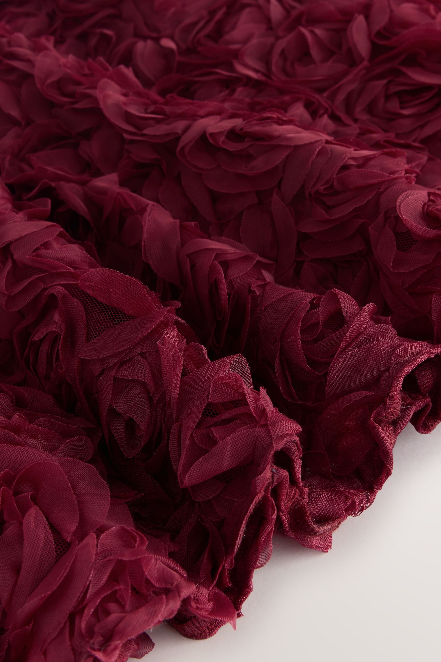 Next Bandeaukleid Festliches Bandeau-Maxikleid mit 3D-Blumenmuster (1-tlg) günstig online kaufen