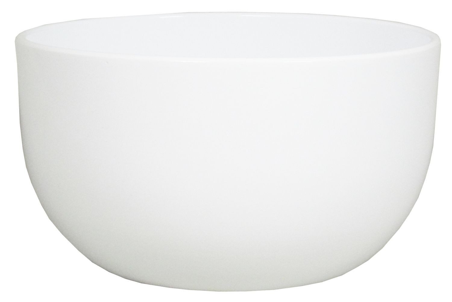 INNA-Glas Pflanzschale Keramik Blumenschale, Ø26cm, 14cm, weiß