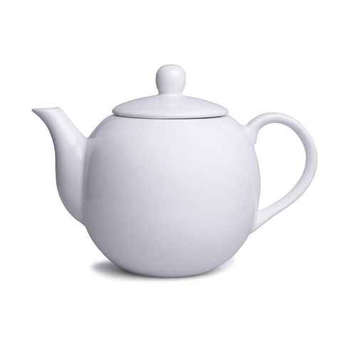 Neuetischkultur Teekanne Teekanne Weiß Porzellan, 1.1 l, (1 Teekanne), Kanne Vintage Porzellan