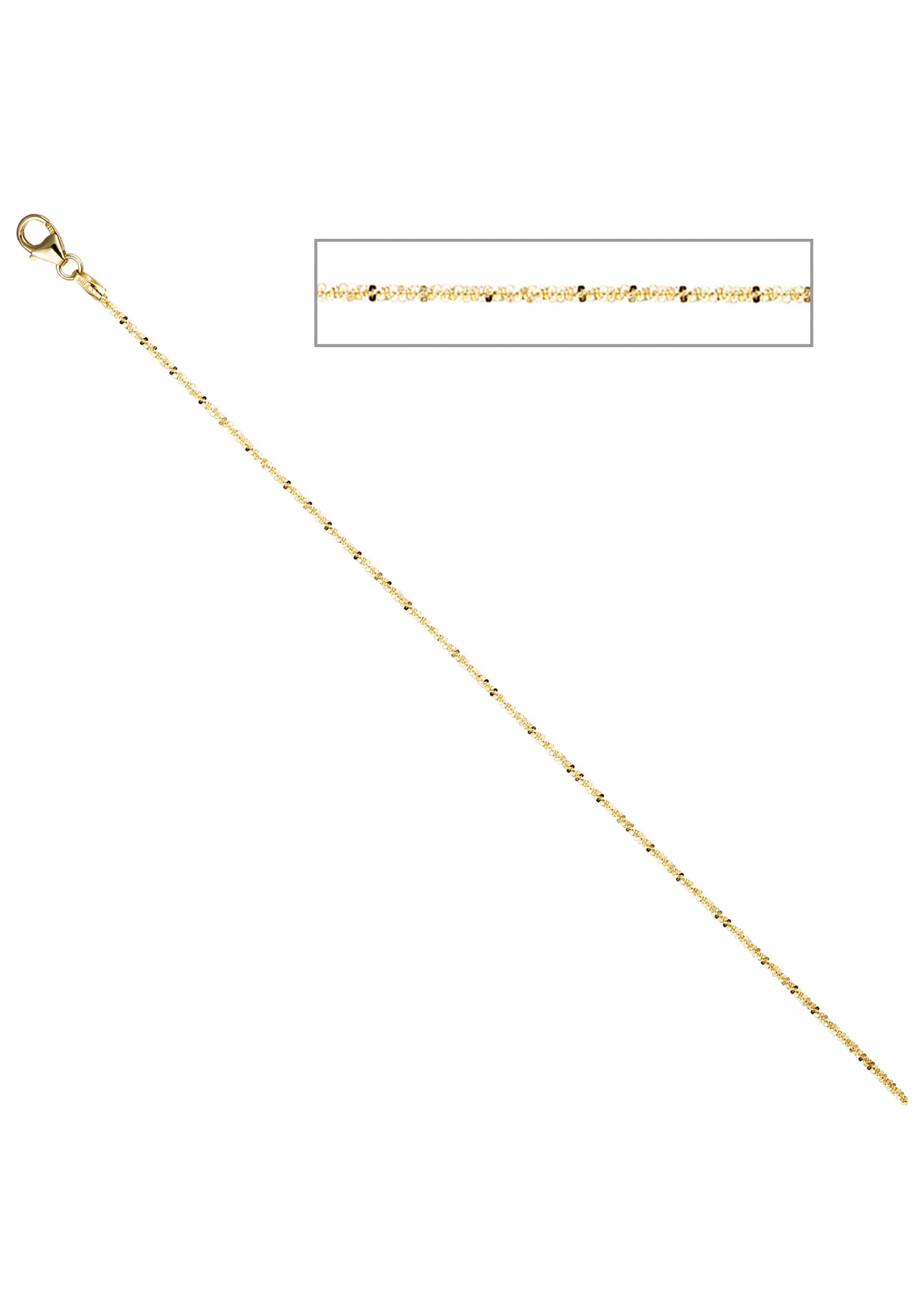 JOBO Goldkette, 333 Gold 40 cm 1,3 mm ge...