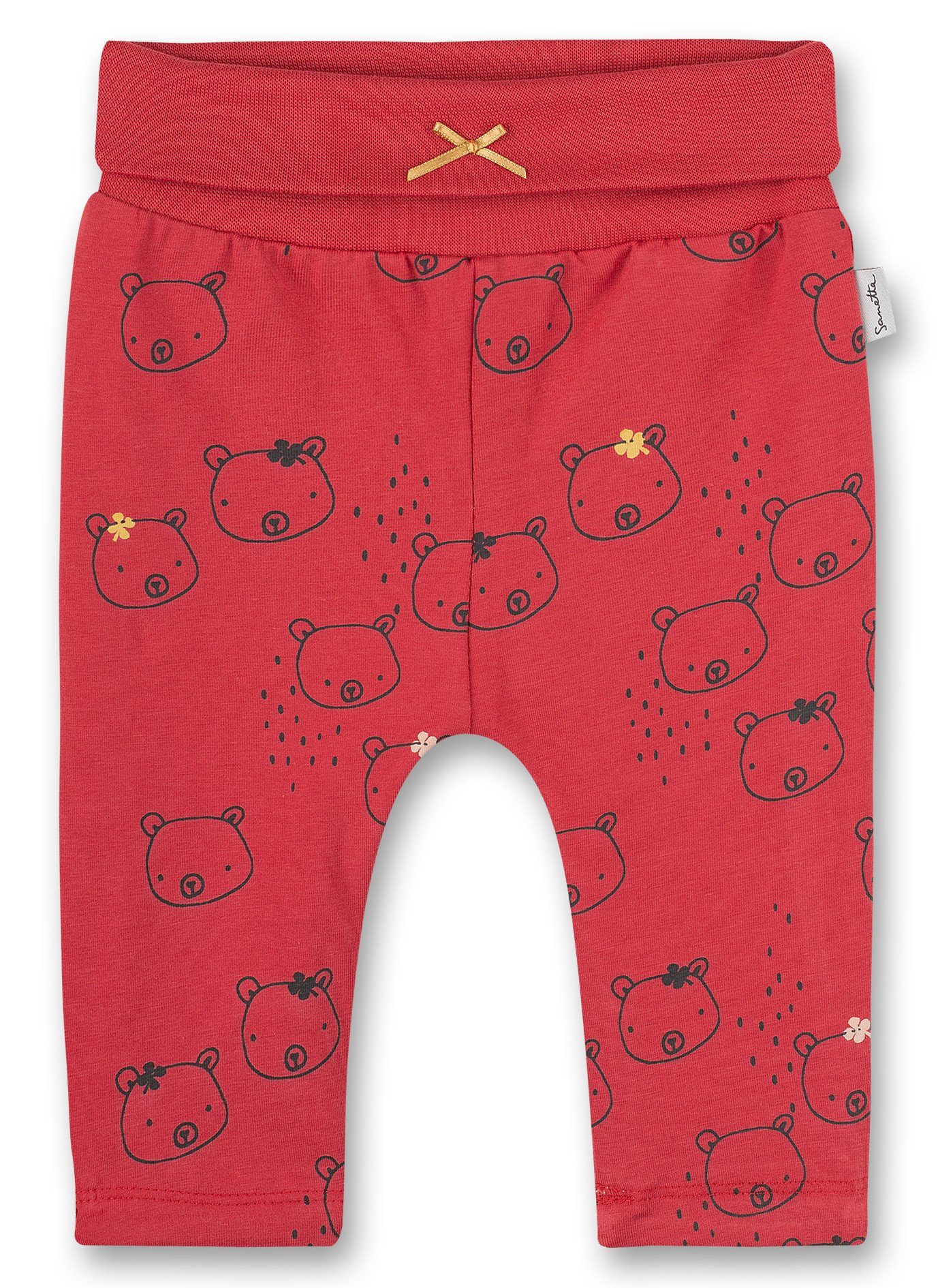 Sweathose Sanetta Sweathose mit Bären Muster (115303)