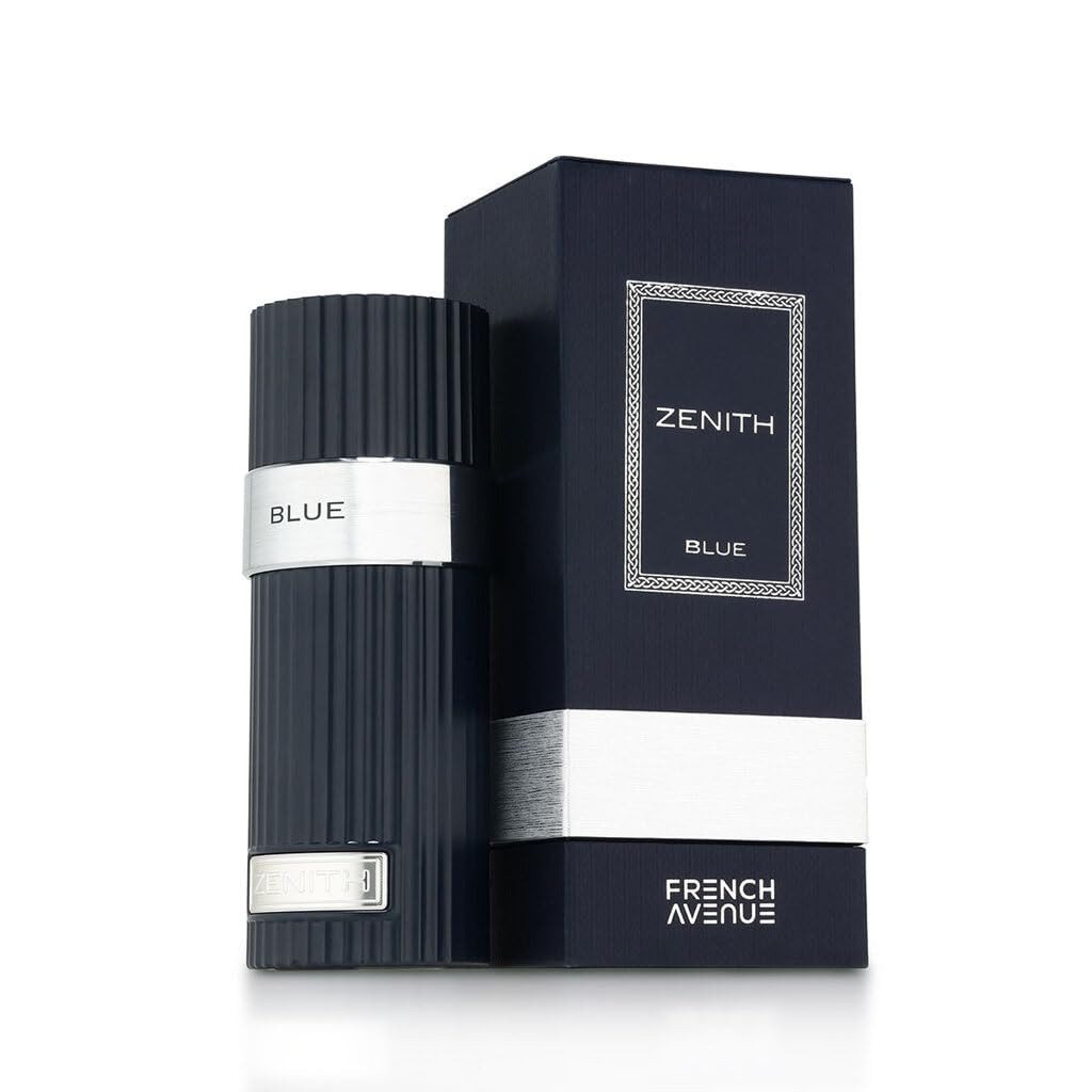 French Avenue Eau de Parfum Zenith Blue, Glasflakon, Parfüm EDP, Herrenduft