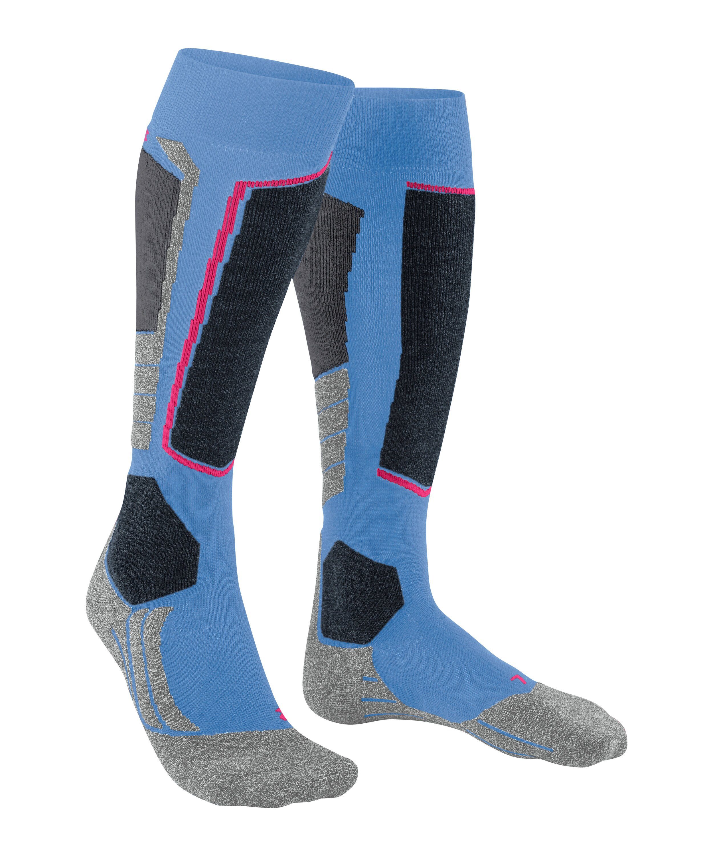 FALKE Skisocken SK2 Intermediate Vegan Kniestrümpfe (1-Paar) mit mittelstarker Polsterung für Komfort und Kontrolle