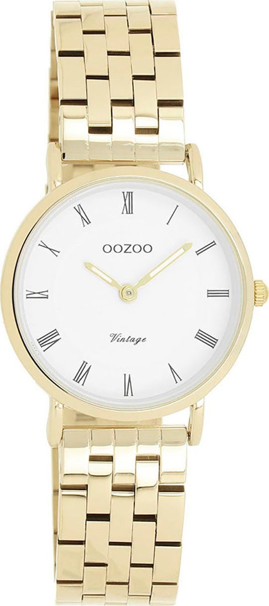 OOZOO Quarzuhr C20376, Armbanduhr, Damenuhr, Edelstahlarmband, günstig online kaufen