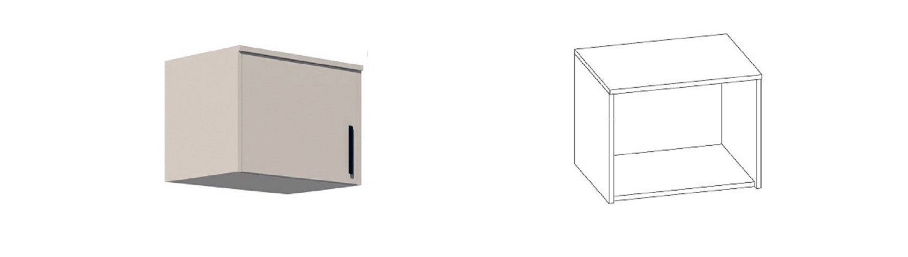Marmex Möbel Schrank-Set Grant Set 12, Soft-Close-Funktion