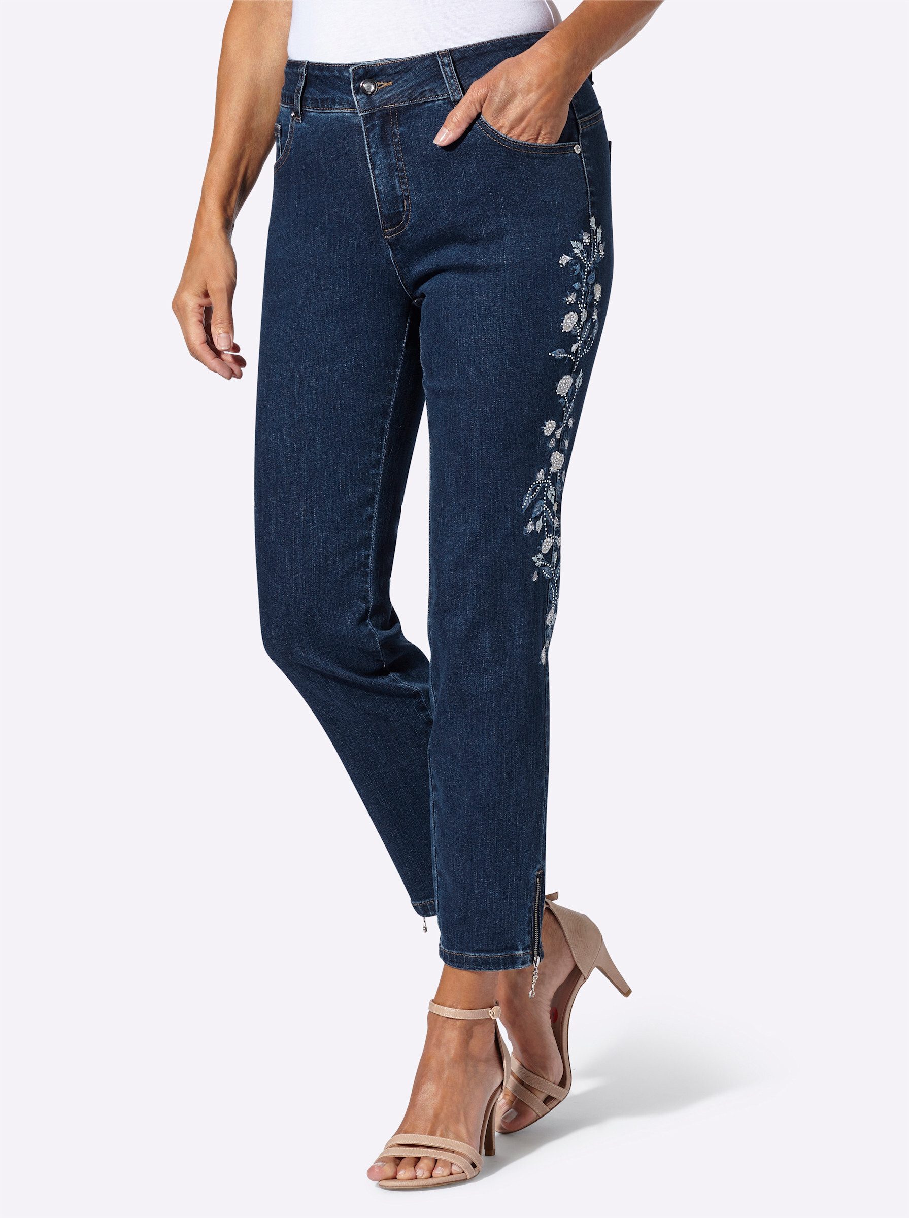 Witt Bequeme Jeans 5-Pocket-Jeans komfortabel – Bild 4 von 5