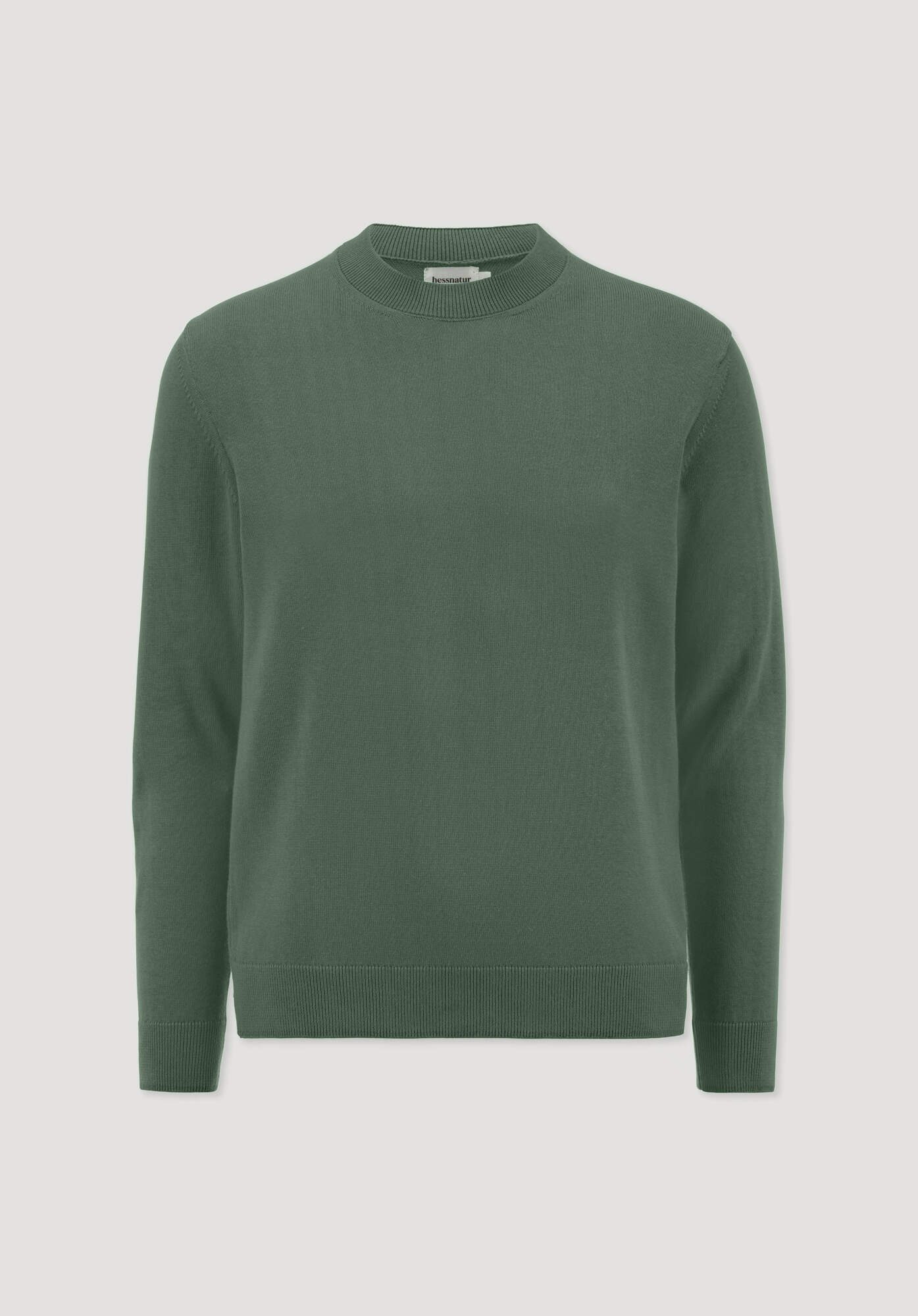 Hessnatur Strickpullover aus reiner Bio-Baumwolle (1-tlg)