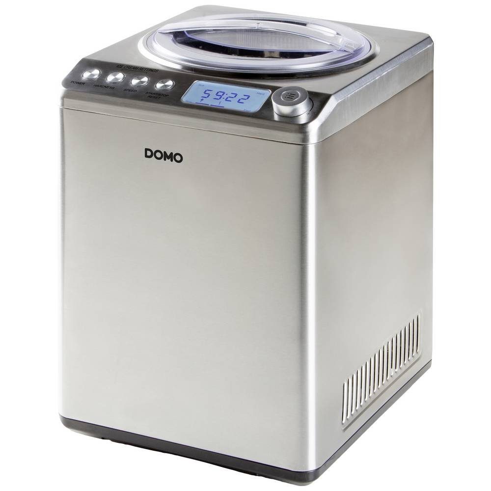 Domo Eismaschine Eismaschine PRO 2.5 L, Je mehr Umdrehungen pro Minute,  desto mehr Luft, dadurch weniger Eiskristalle und ein intensiverer  Geschmack online kaufen | OTTO