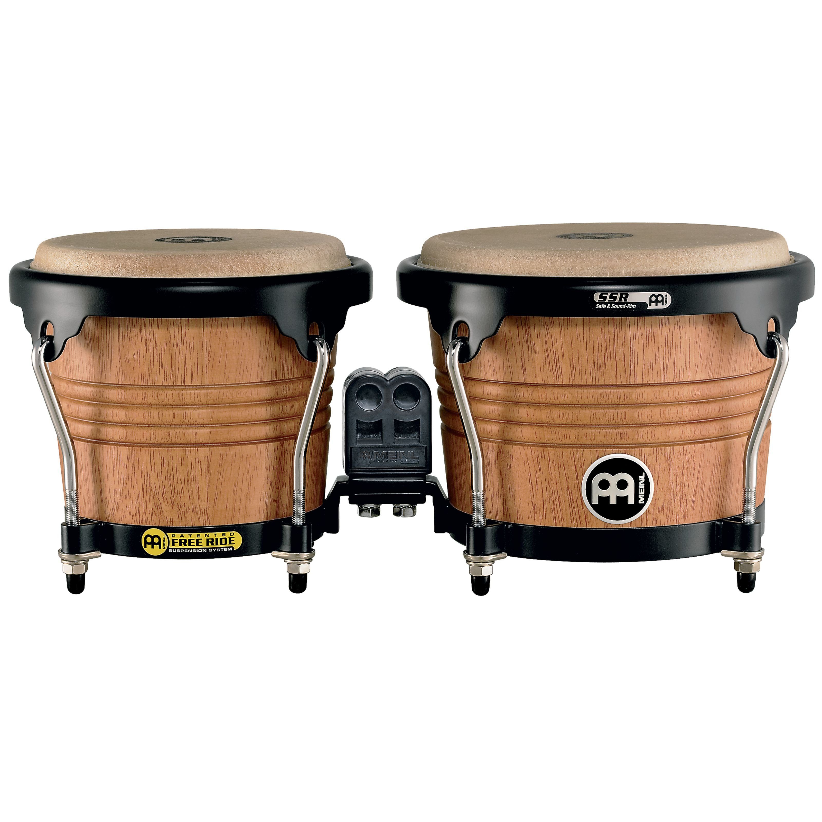 Meinl Percussion Bongo,FreeRide Bongos FWB190SNT-M 6 3/4"+8" Super Natural #SNT-M, Percussion, Bongos, FreeRide Bongos FWB190SNT-M, 6 3/4"+8" Super Natural #SNT-M - Bongo