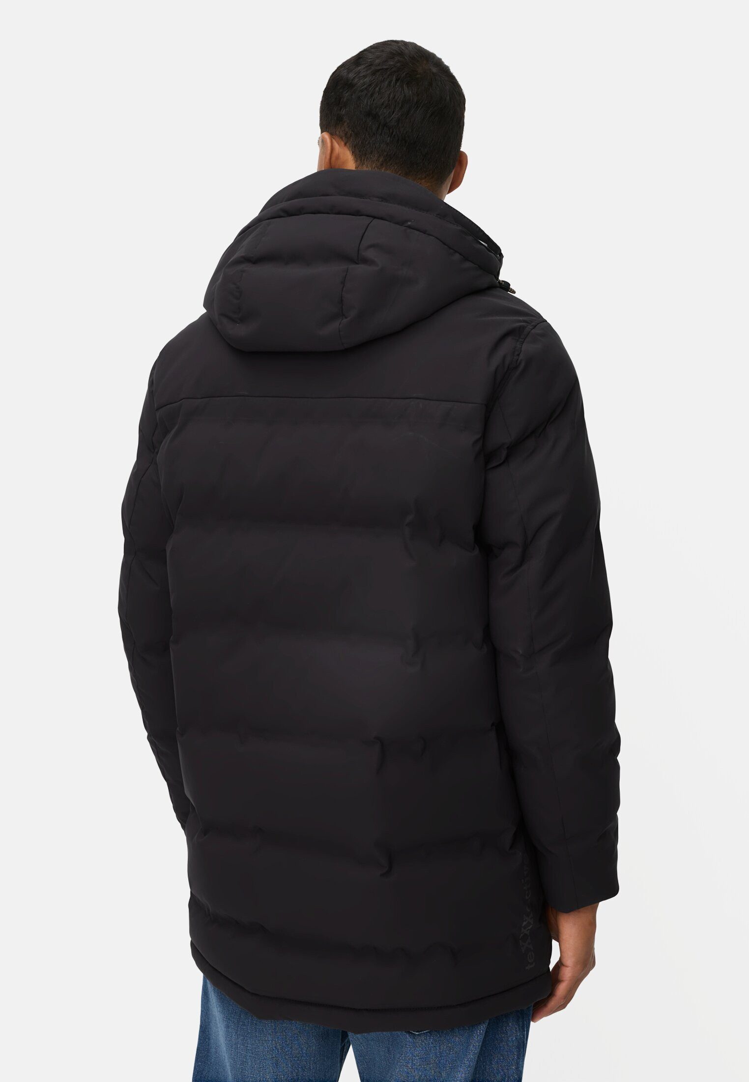 camel active Funktionsjacke mit abnehmbarer Kapuze Langarm Elastischer Bund