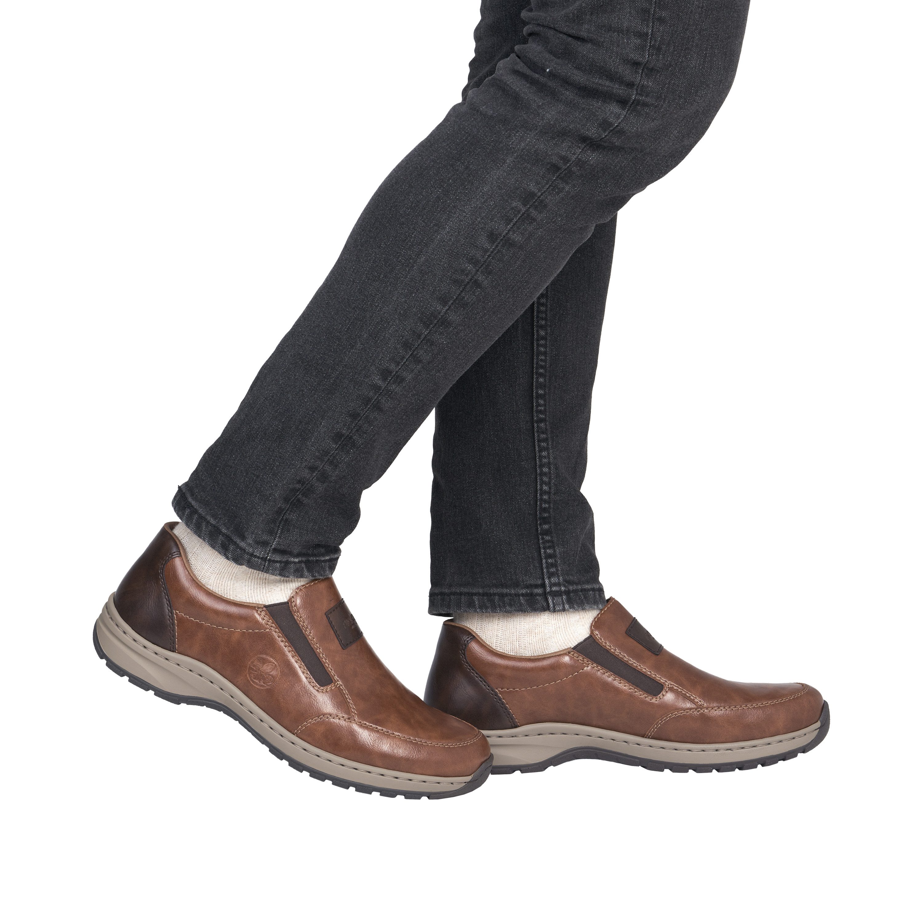 Rieker Slipper Schlupfschuh, Halbschuh, Freizeitschuh in bequemer Weite G (weit)