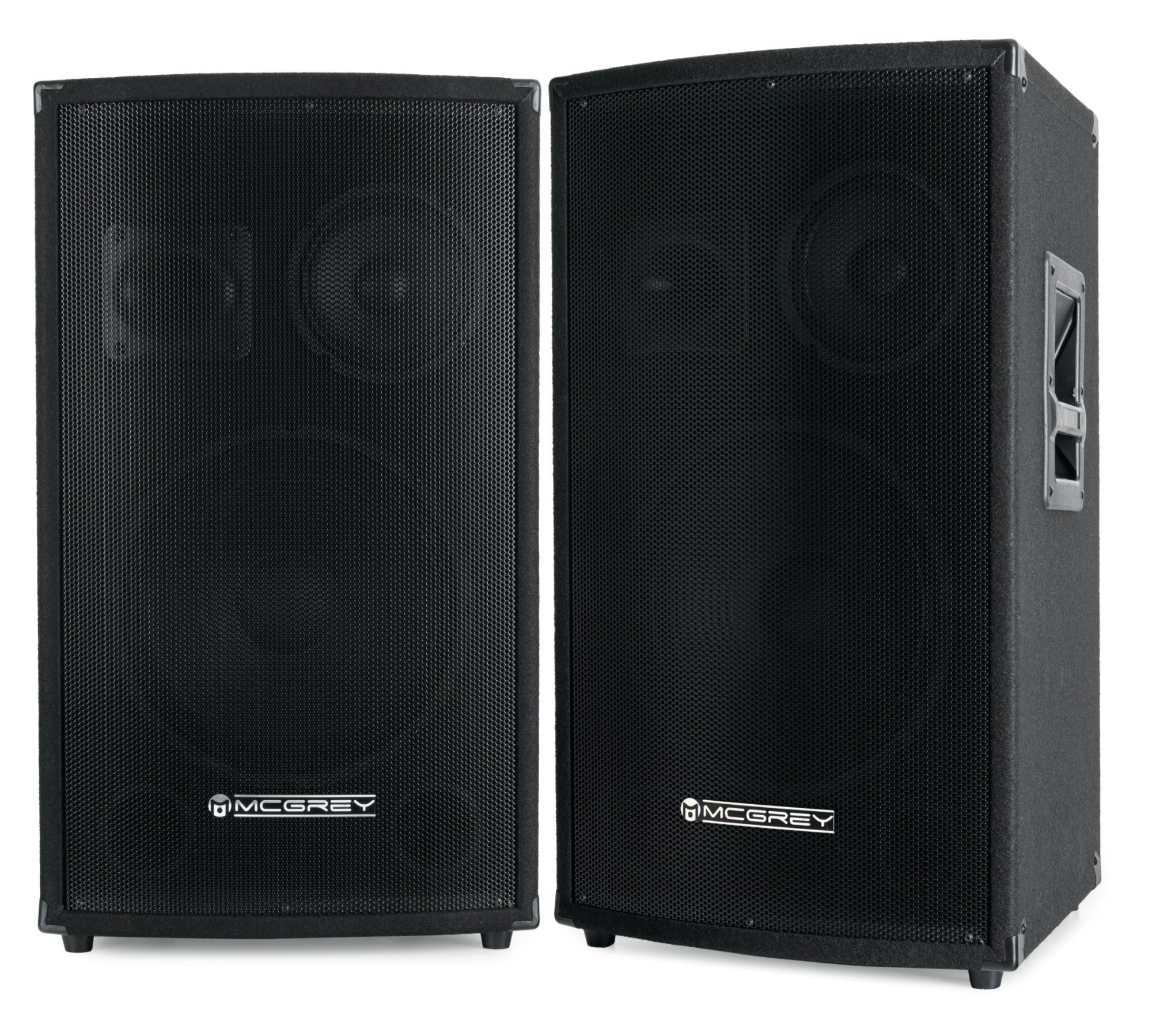 McGrey Paar SL-12/3 3-Wege DJ PA Box Колонки (300 W, Passiv Speaker 30cm (12 zoll), 3-Wege System, Holzgehäuse)