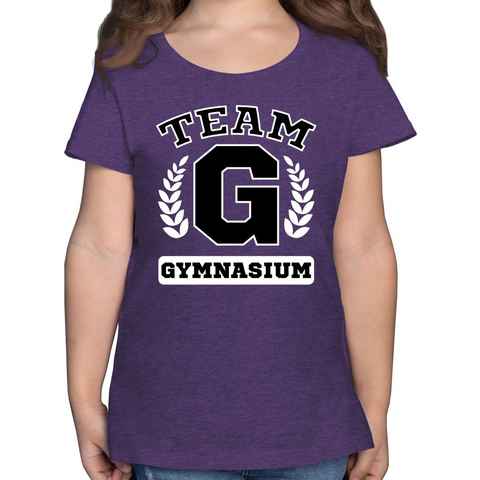 Shirtracer T-Shirt Team Gymnasium Einschulung Mädchen