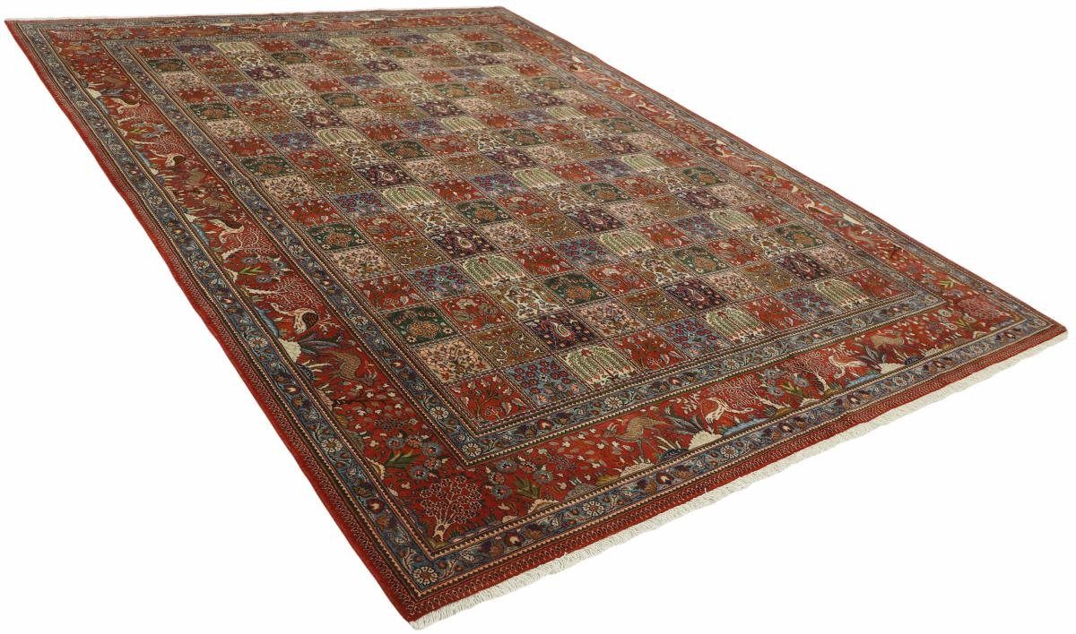 Handgeknüpfter 246x341 / Orientteppich rechteckig, Höhe: Orientteppich 12 Trading, Nain Garden Moud mm Perserteppich,