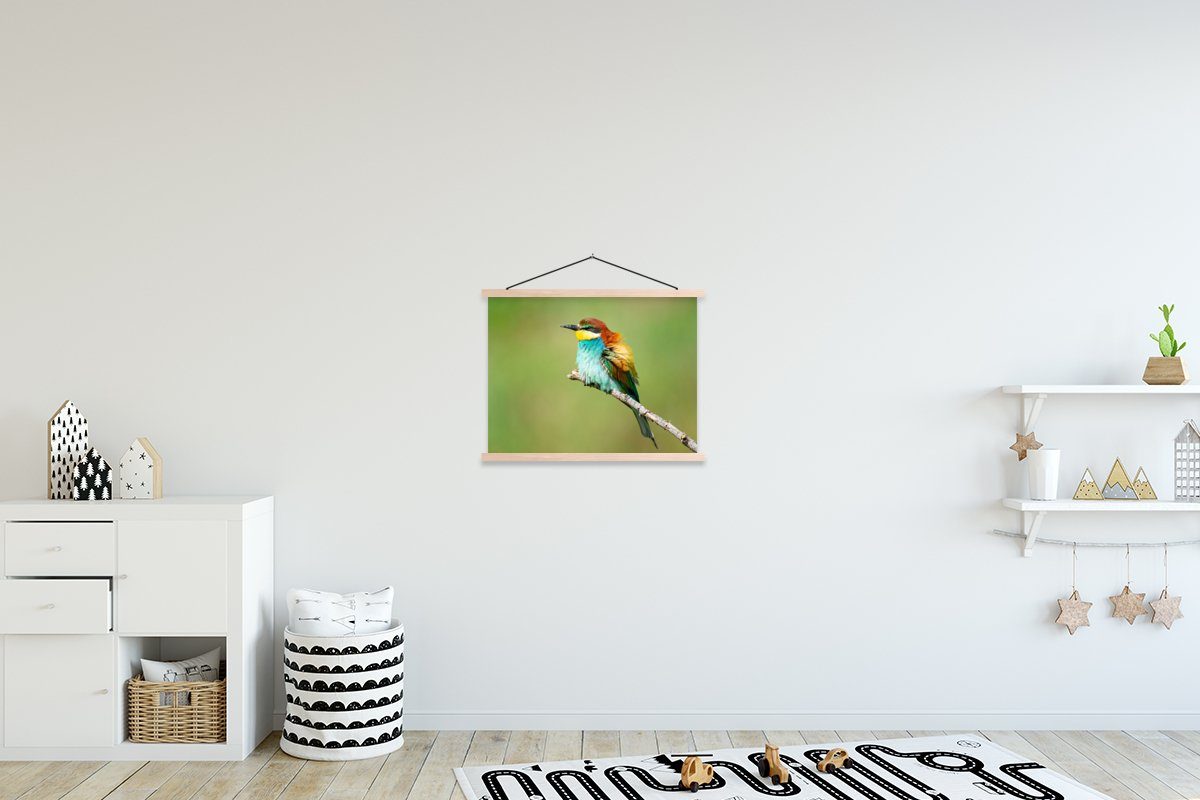 Bienenfresser, für Posterleiste, - Vogel Poster St), MuchoWow Magnetisch (1 Textilposter Tiere - Wohnzimmer, Bilderleiste,