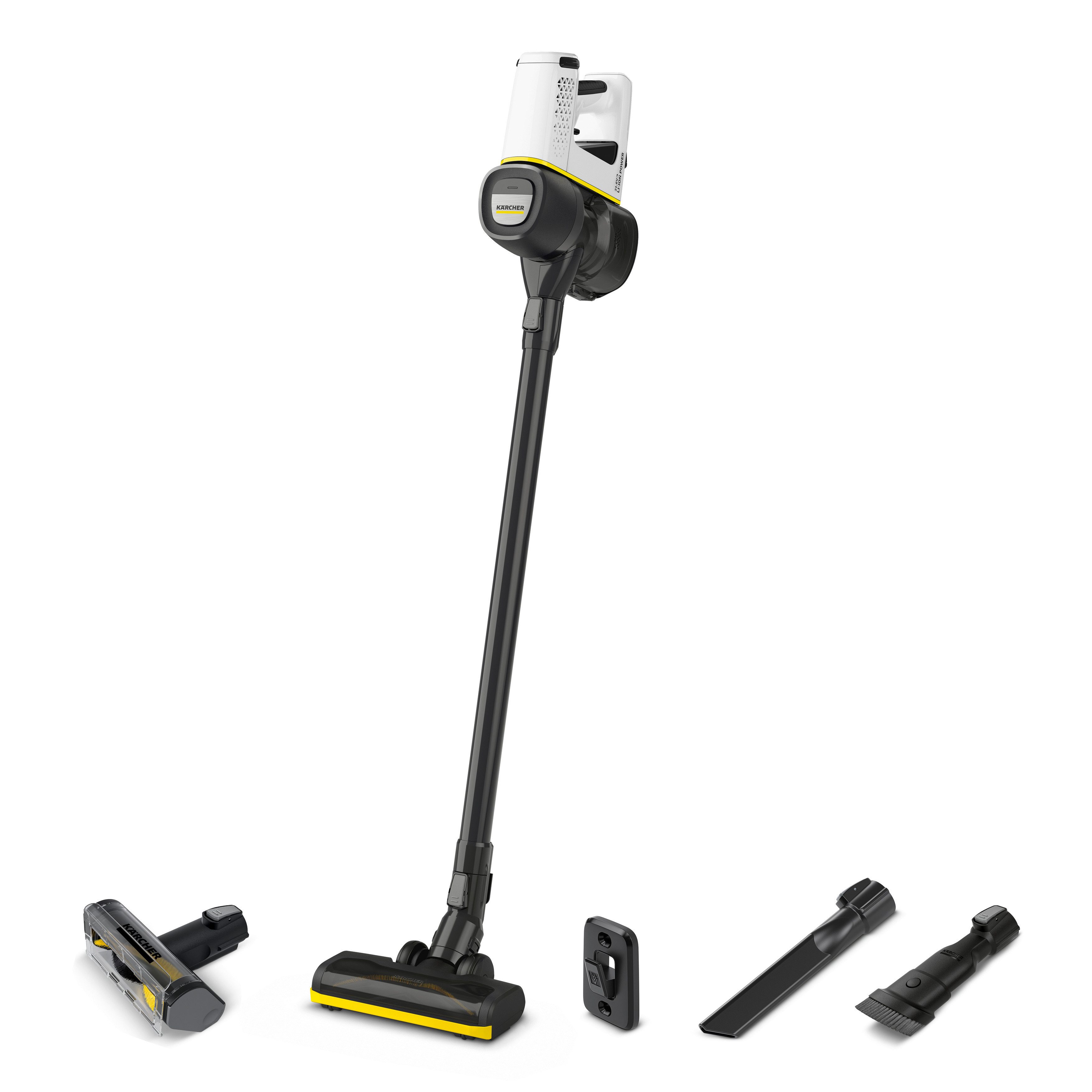KÄRCHER Akku-Bodenstaubsauger VC 4 Cordless myHome Pet *EU, beutellos, eignet sich besonders gut für kleine Haushalte mit Haustieren.