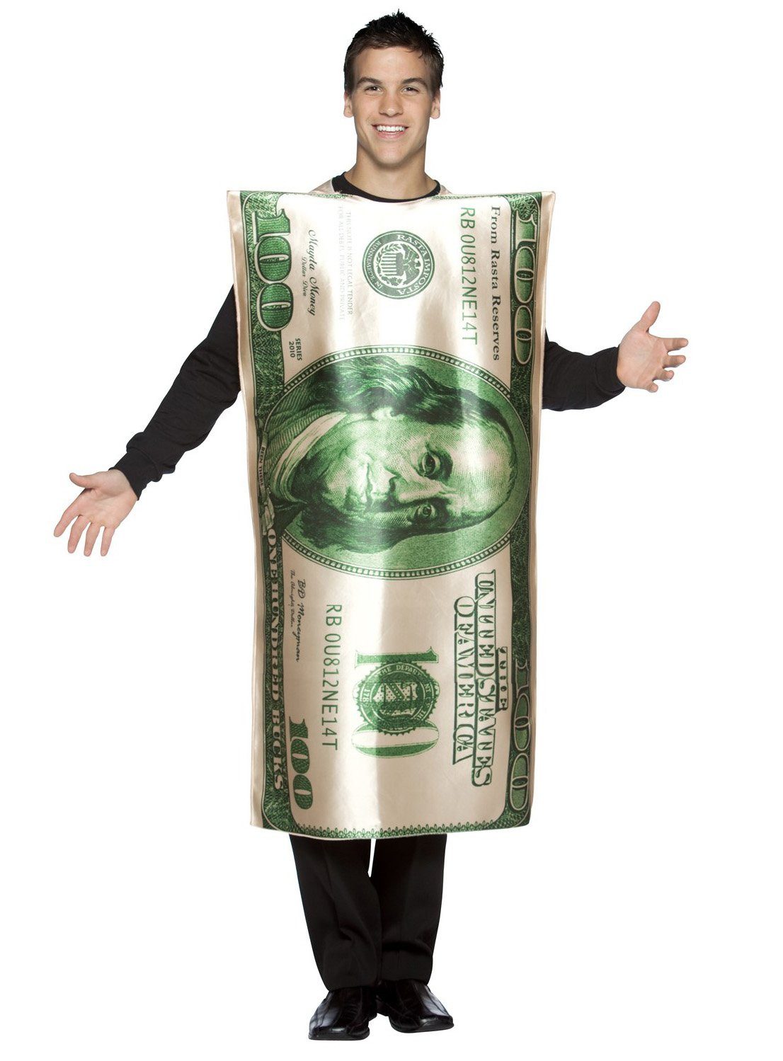 Kostüm 100 Dollar Schein Kostüm