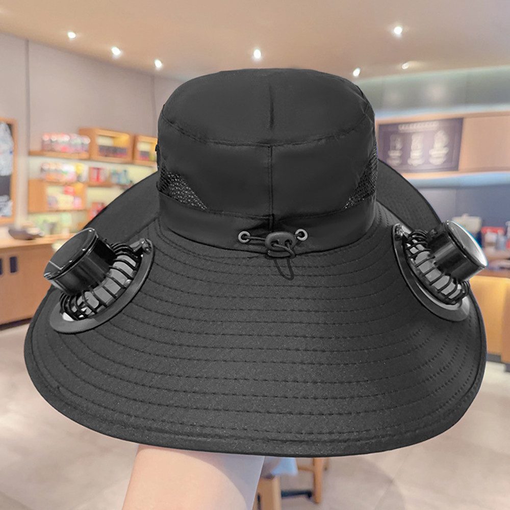 Coonoor Sonnenhut Sonnenhut Mit Ventilator,Outdoor Fischerhut günstig online kaufen
