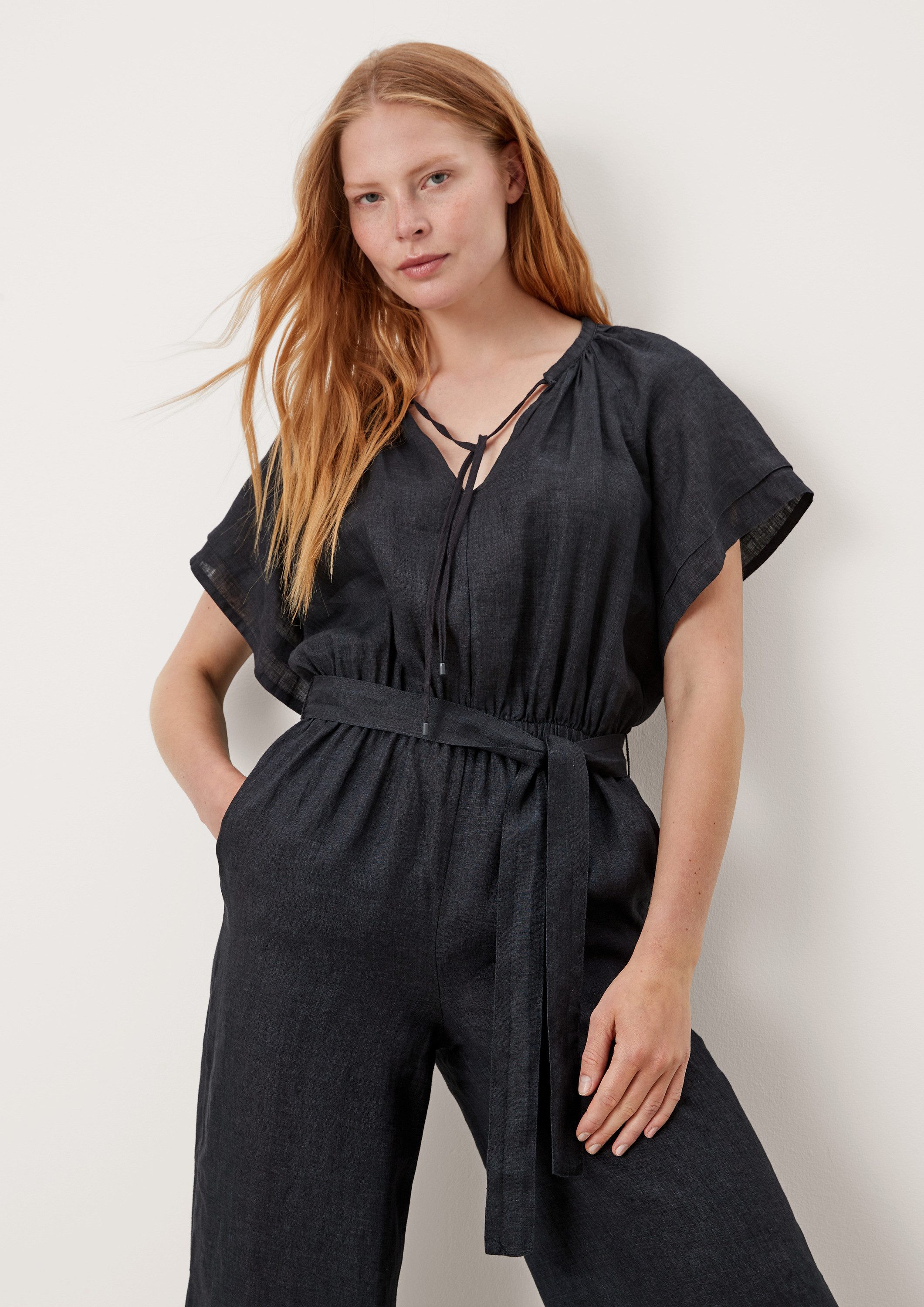 s.Oliver Jumpsuit Overall Jumpsuit aus Leinen