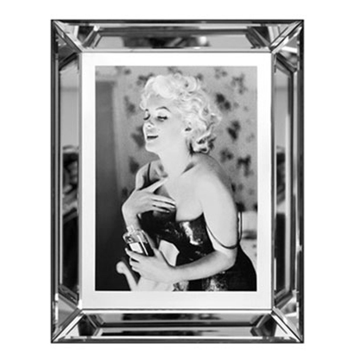 Casa Padrino Dekoobjekt Designer Bild Marilyn Monroe 40 x H. 50 cm - Limited Edition