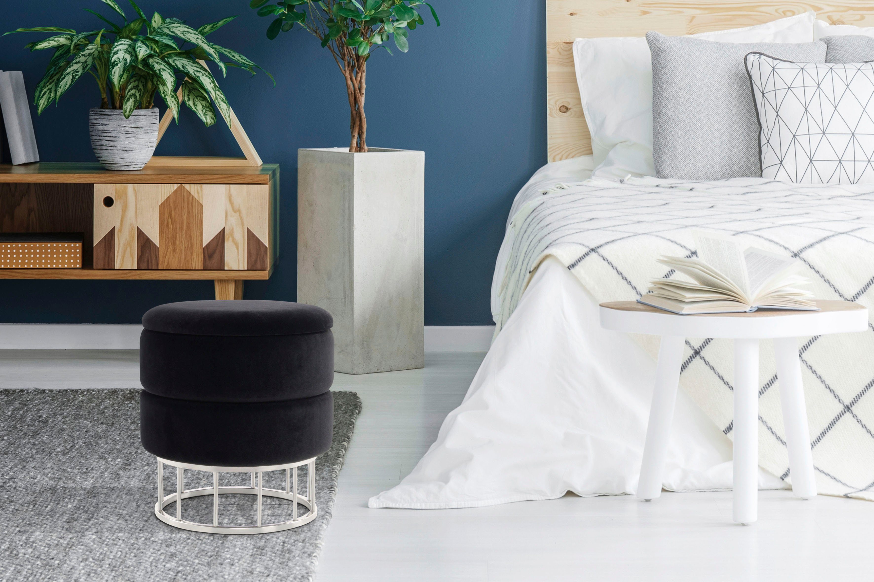 Kayoom Stauraumhocker Hocker Zero 525, Sitzhocker mit Komfort,runde, modern günstig online kaufen