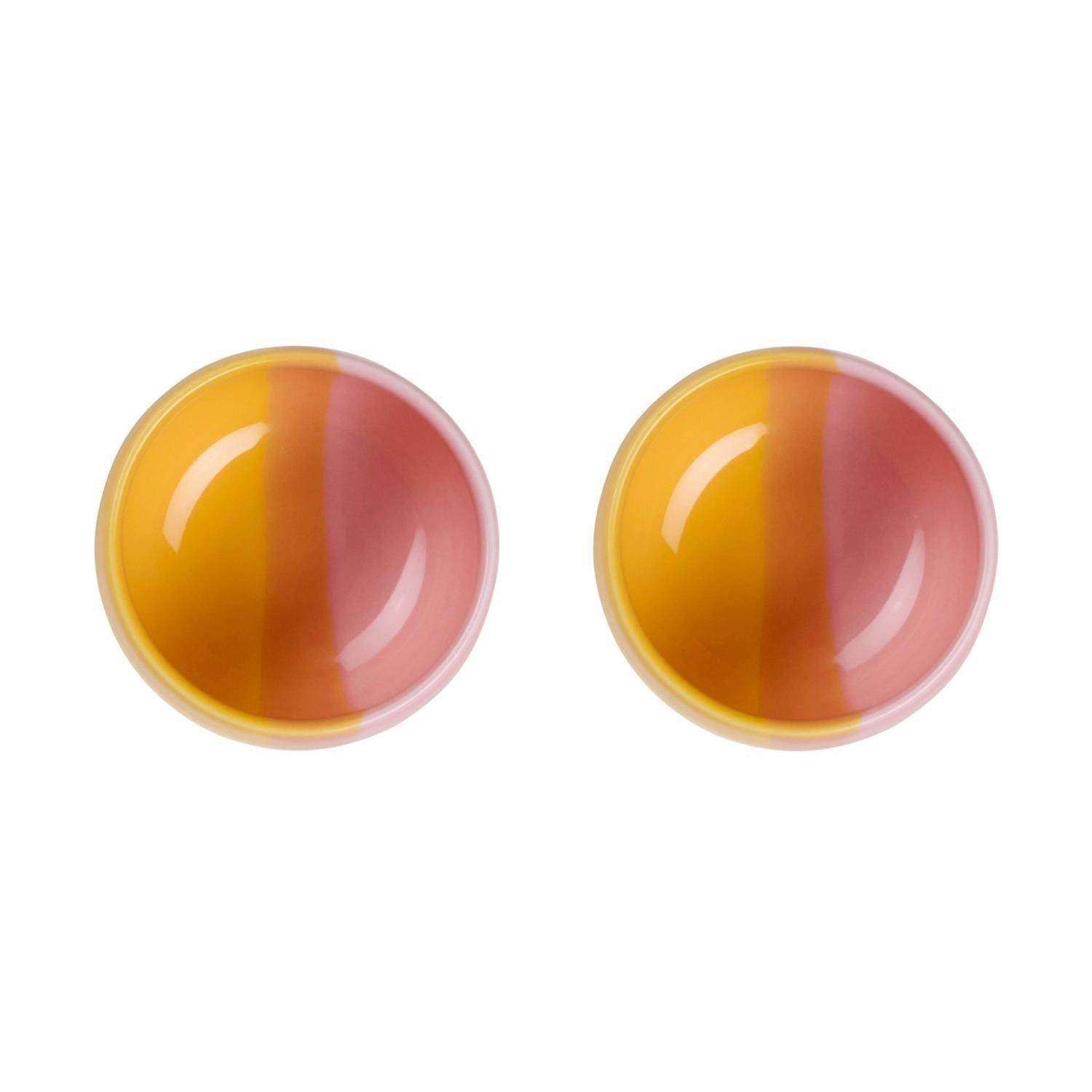 Eierbecher Eierhalter JOY, Ø 4,7 cm, Orange, Rosa