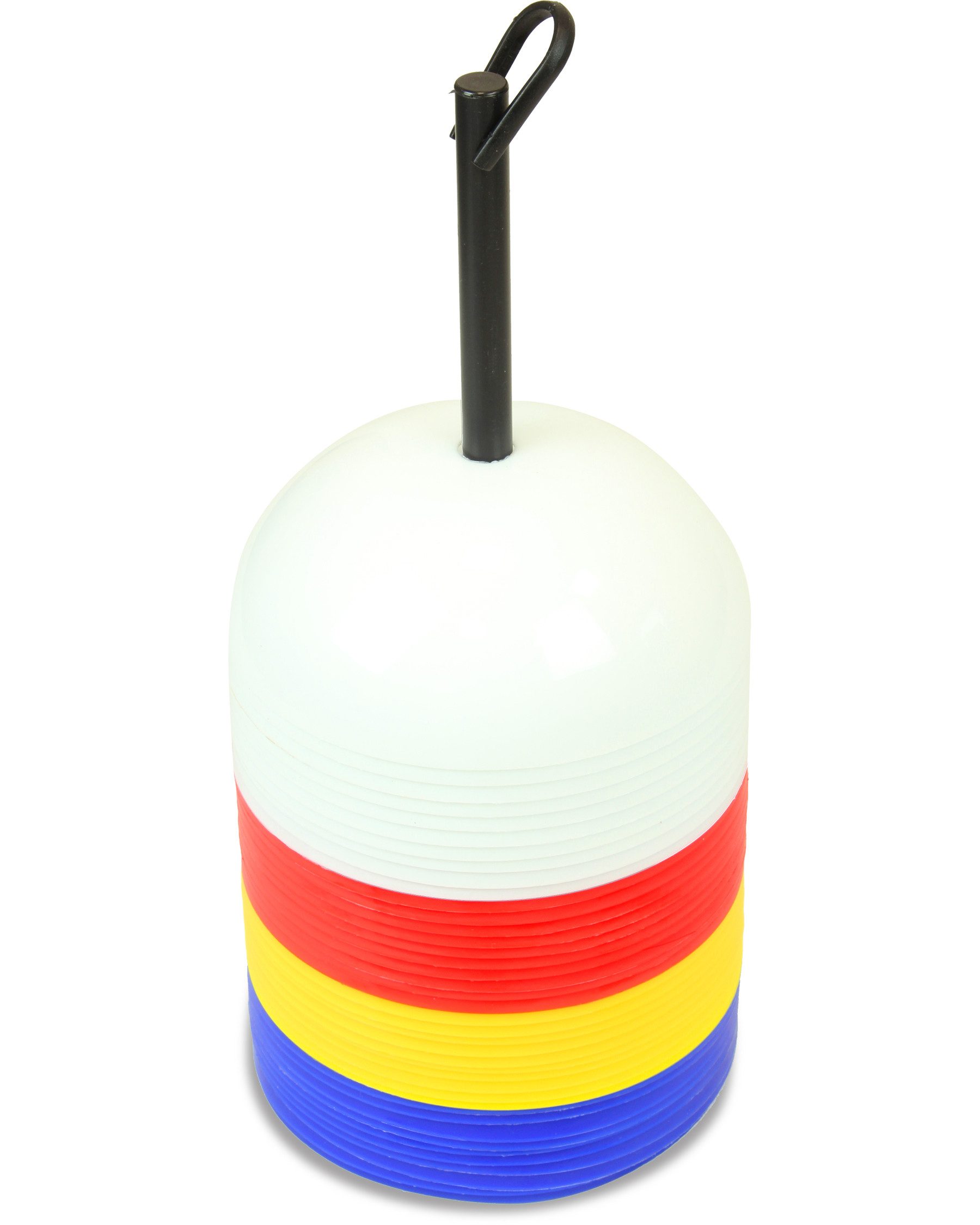 Zielmarkierung 40 Markierhalbkugeln mit Halter