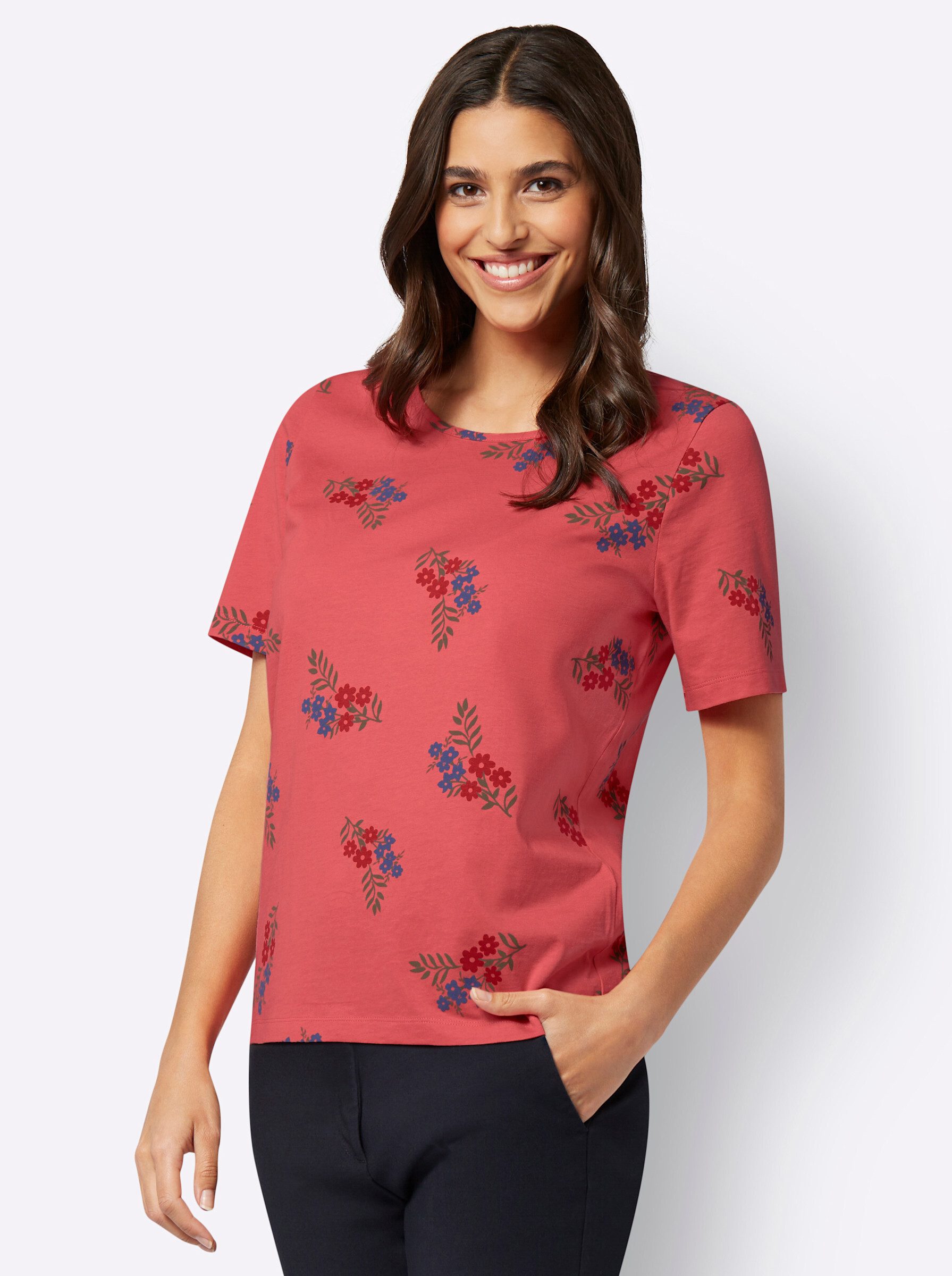 Sieh an! T-Shirt Kurzarm-Shirt Kurzarm