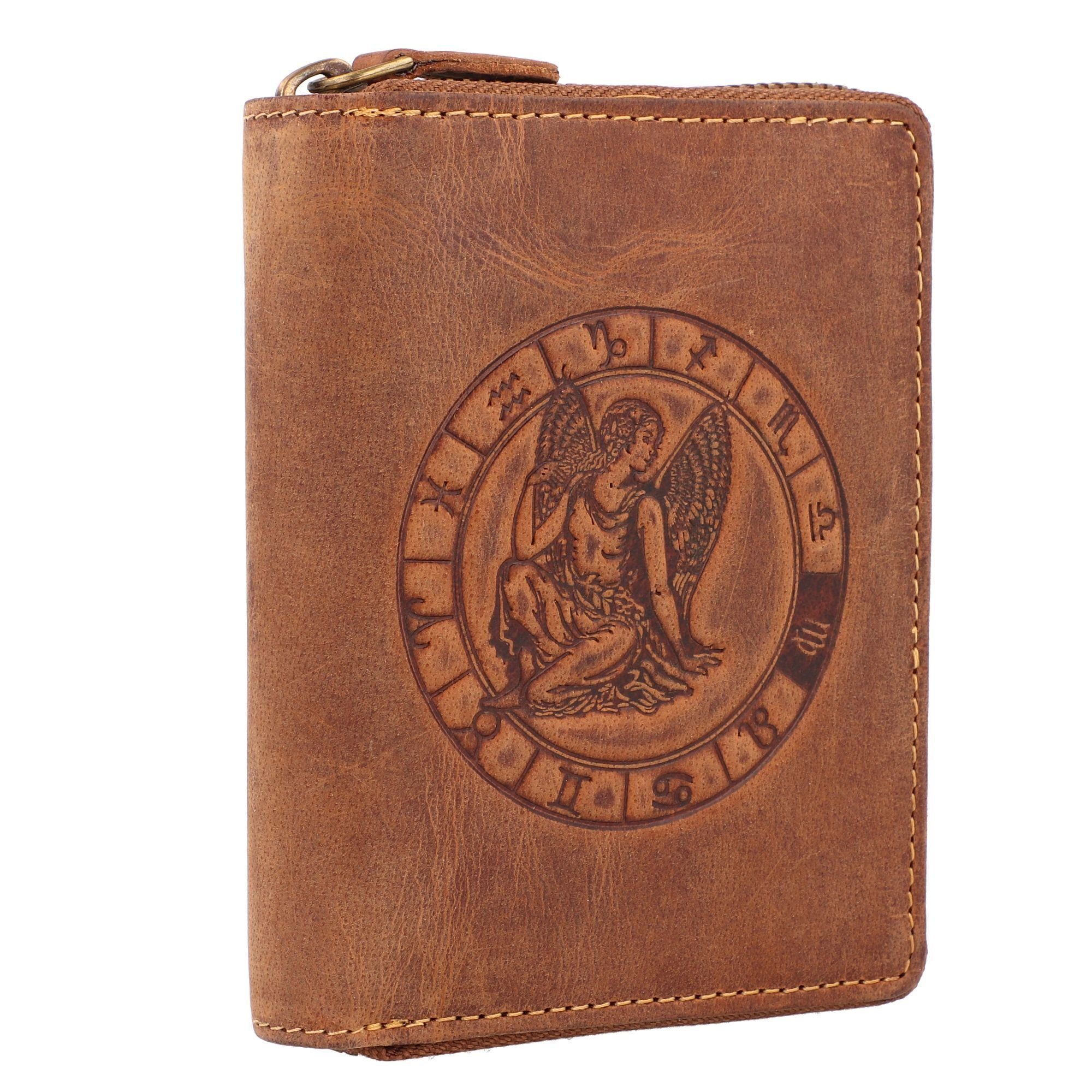 Greenburry Geldbörse Vintage Sternzeichen, Leder günstig online kaufen