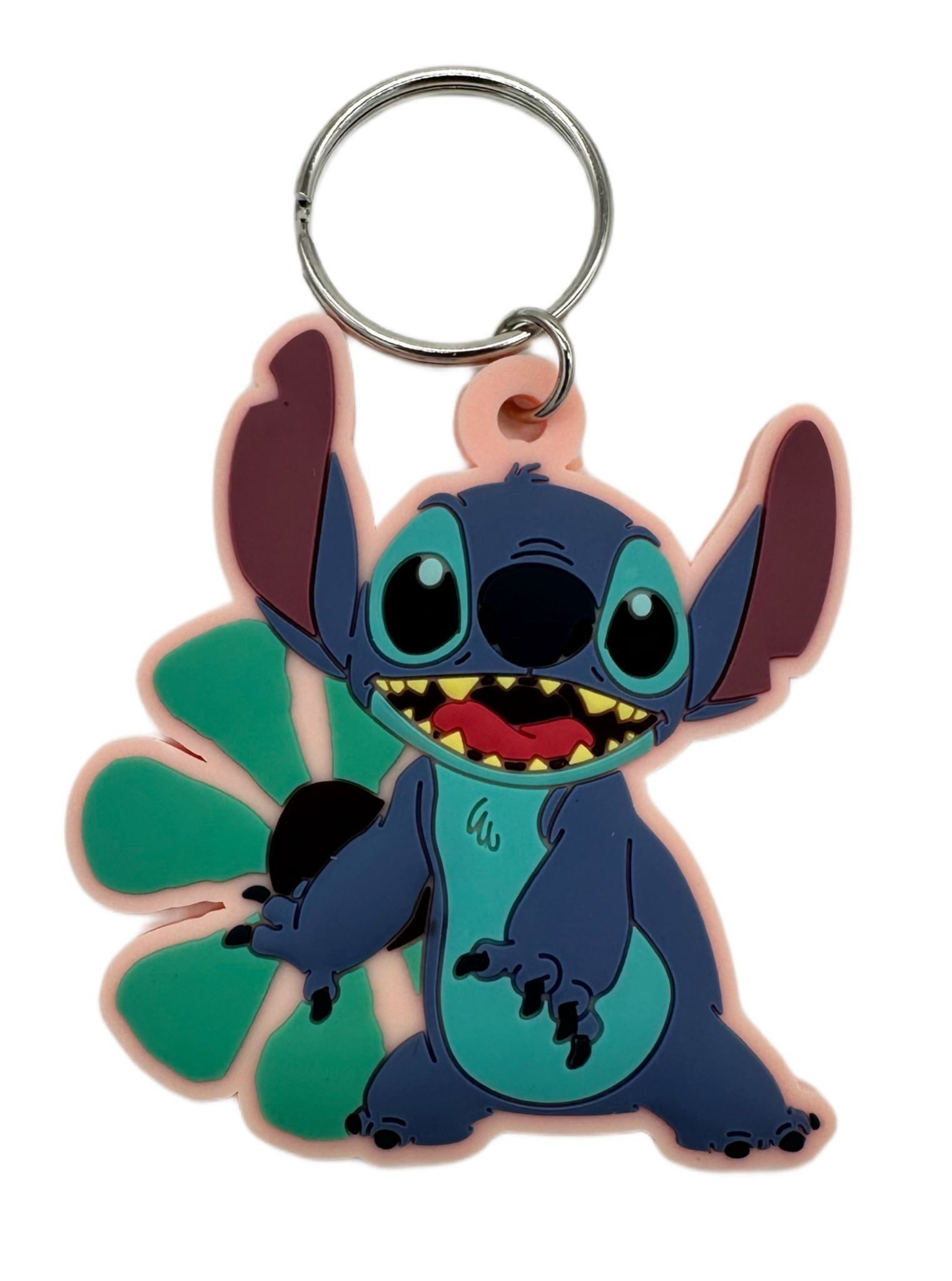 Disney Schlüsselanhänger Schlüsselanhänger Disney Lilo& Stitch Stitch Mund auf, Schlüsselanhänger Haustierschlüsselanhänger Geschenk Hund Frau Herren