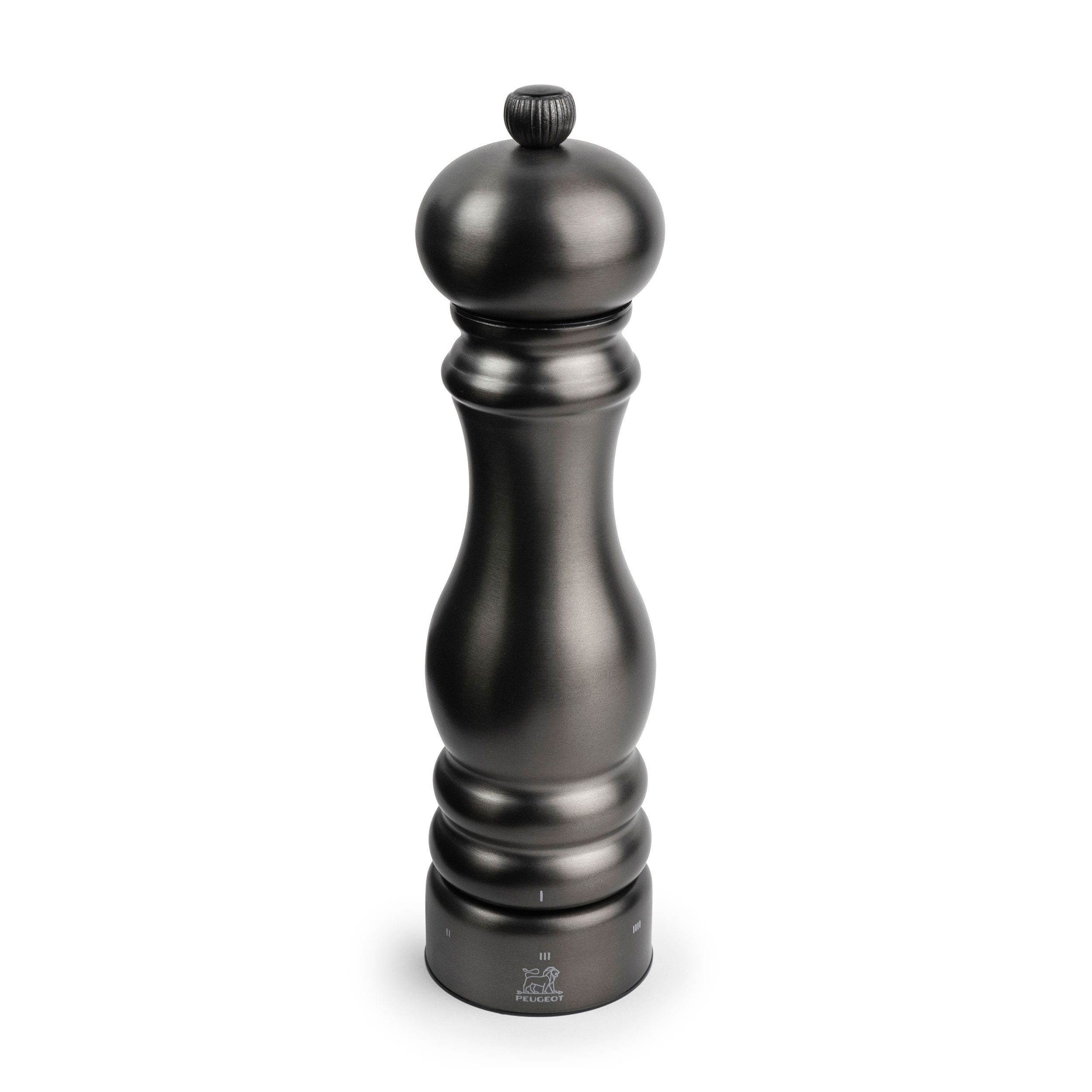 PEUGEOT Pfeffermühle PARIS CHEF 22cm Edelstahl Carbon Stahlmahlwerk Manuell Manuell