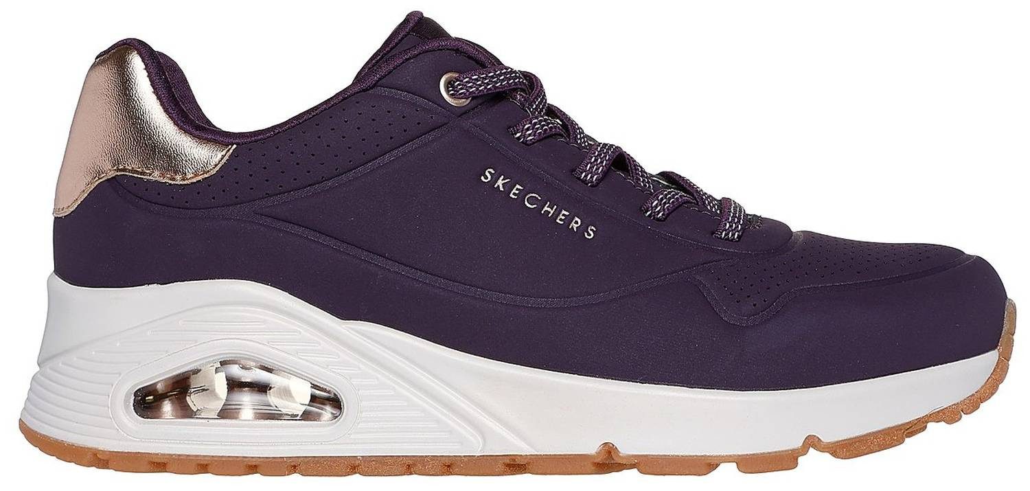 Skechers Skechers Uno Shimmer Away Violett DKPR Sneaker günstig online kaufen