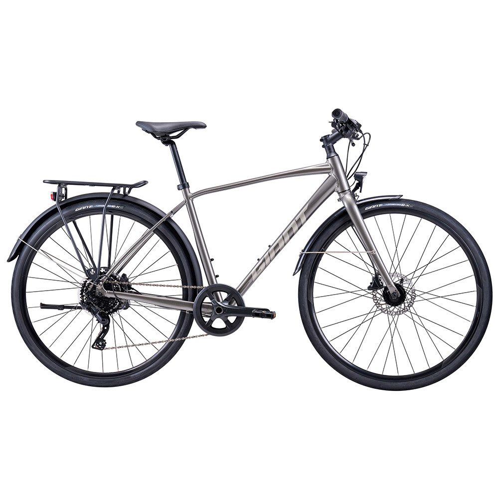 GIANT Cityrad Escape 1, MicroShift Advent, 9-fach Schaltwerk, 29", inkl. Schutzbleche, Led-Beleuchtung und Gepäckträger
