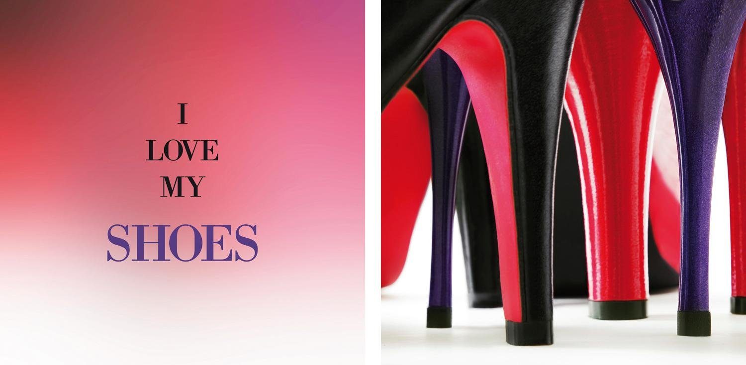 Leinwandbild Shoes
