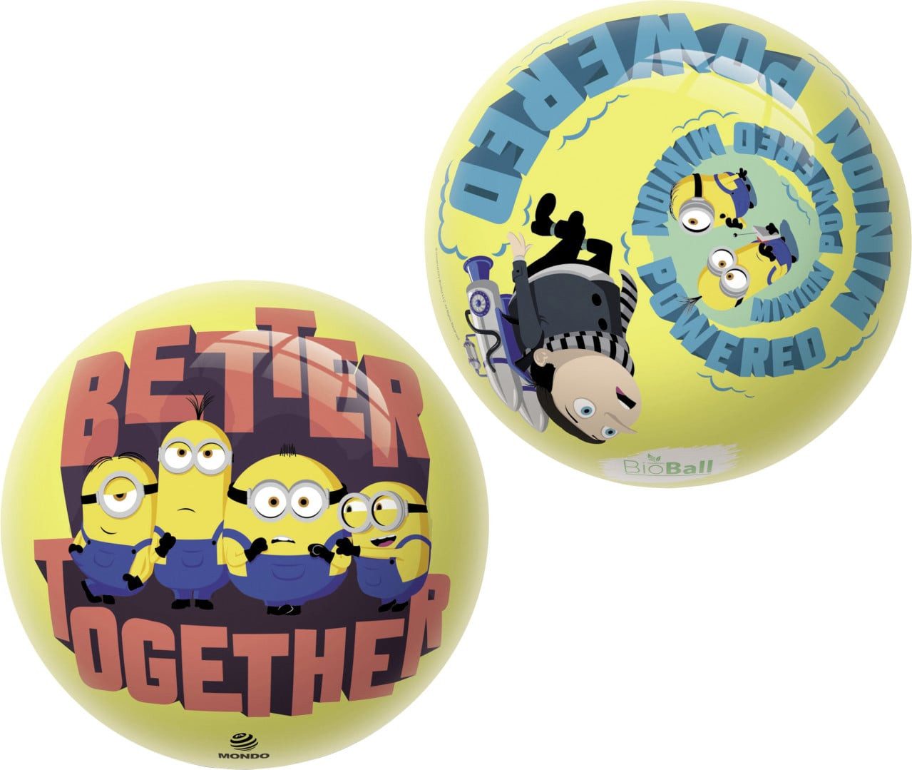 Happy People Fußball Minions Ball Ø ca. 23 cm aufgepumpt