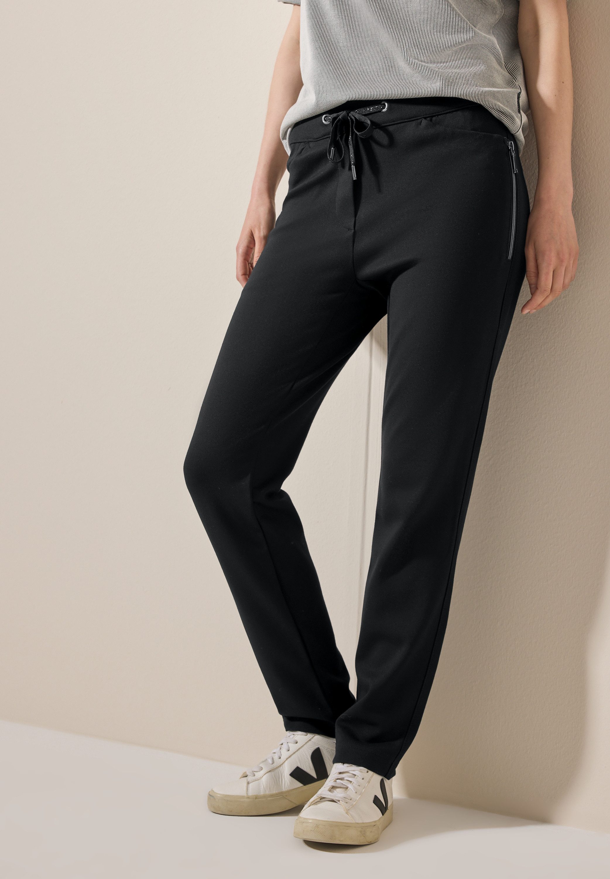 CECIL Stoffhose Middle Waist