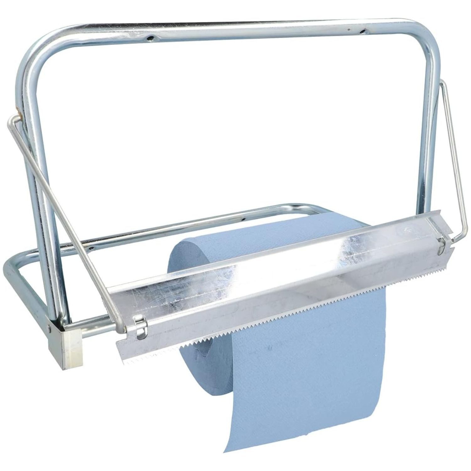 NIGRIN Werkzeughalter Wandhalter Putztuchrollen Putzrollen Halterung, Set, Papierrollenhalter Halter Putzpapier Putztuch Putzrolle Auto Werkstatt
