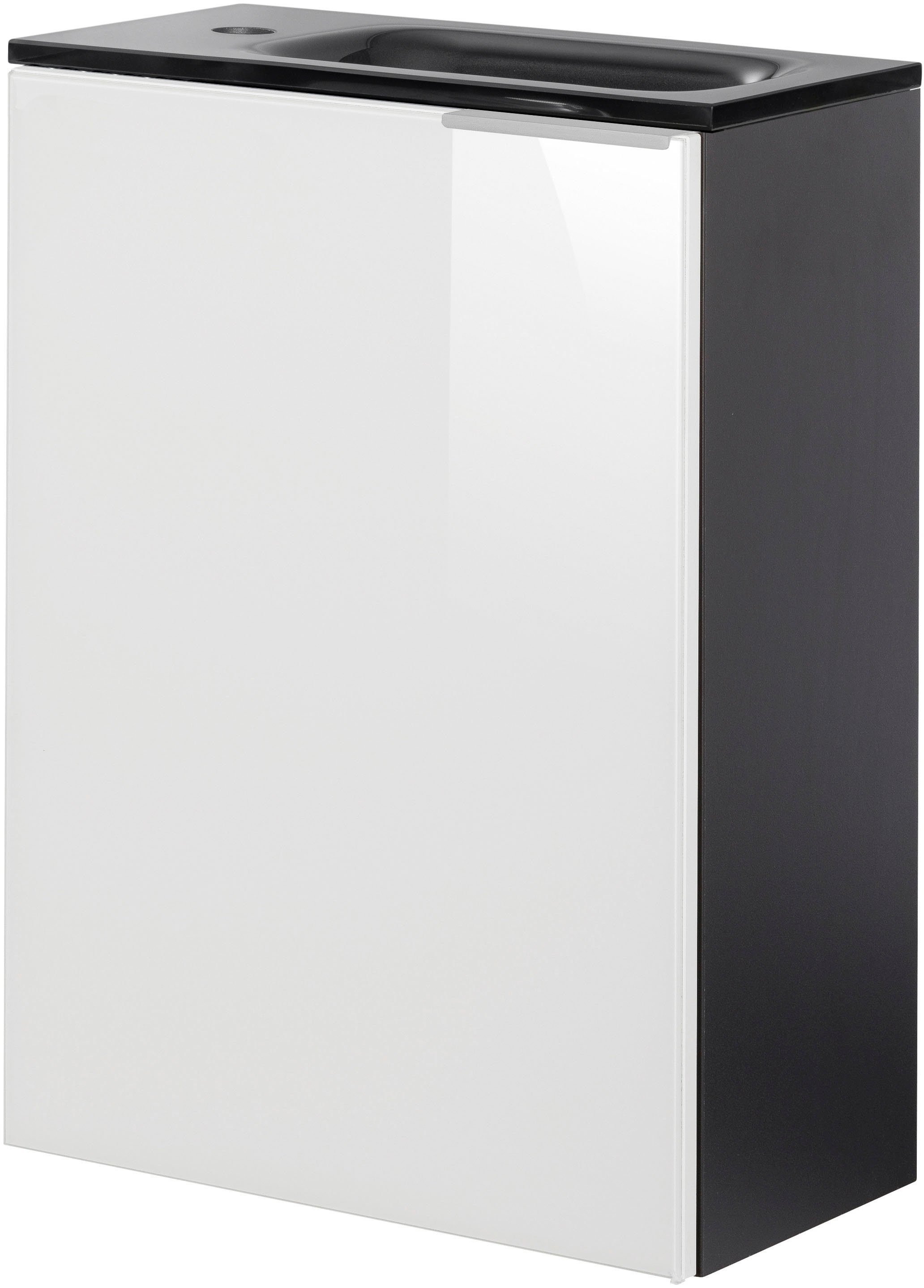 FACKELMANN Waschtisch SBC (Set), bestehend aus Becken und Unterbau, Breite ca. 45 cm