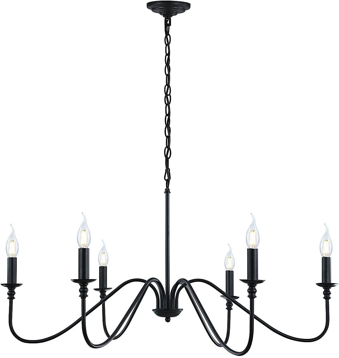 ZEUOPQ Kronleuchter 6 Kopf Deckenlampe für günstig online kaufen