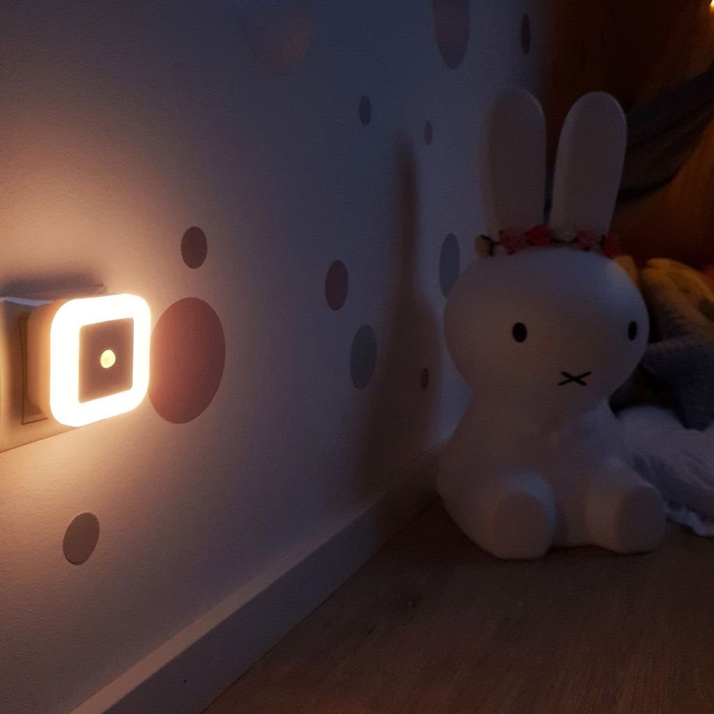 B.K.Licht Wandleuchte 2er Set LED Nachtlicht Steckdosenleuchte Bewegungsmelder - BKL1133, LED fest integriert, 3000K - Warmweiß – Bild 3 von 5