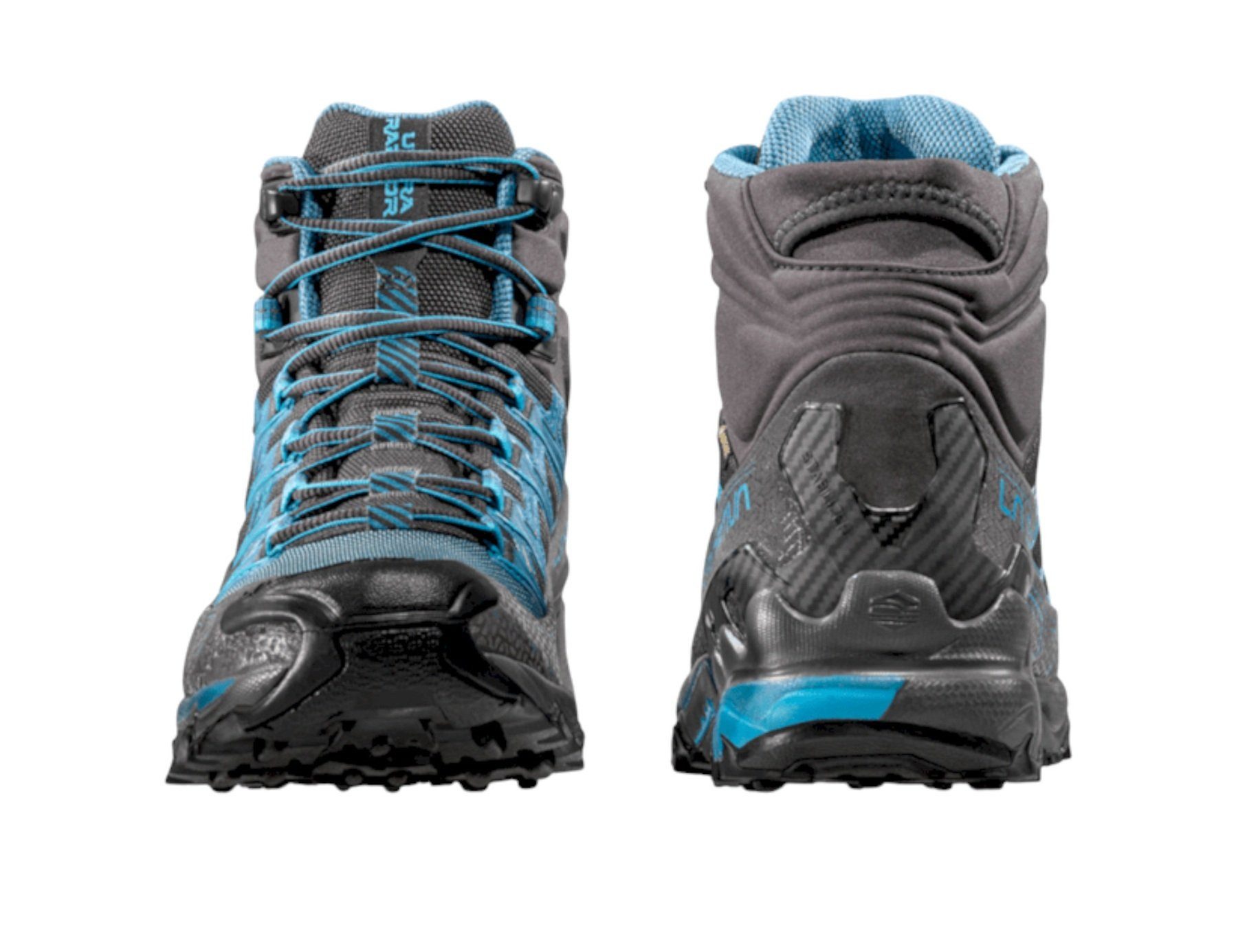 La Sportiva Ultra Raptor II Mid GTX (Fast-Hiking, wasserdicht) blau/grau Damen Wanderschuh
