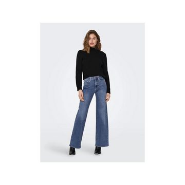 ONLY 5-Pocket-Jeans mittel-blau passform textil (1-tlg)
